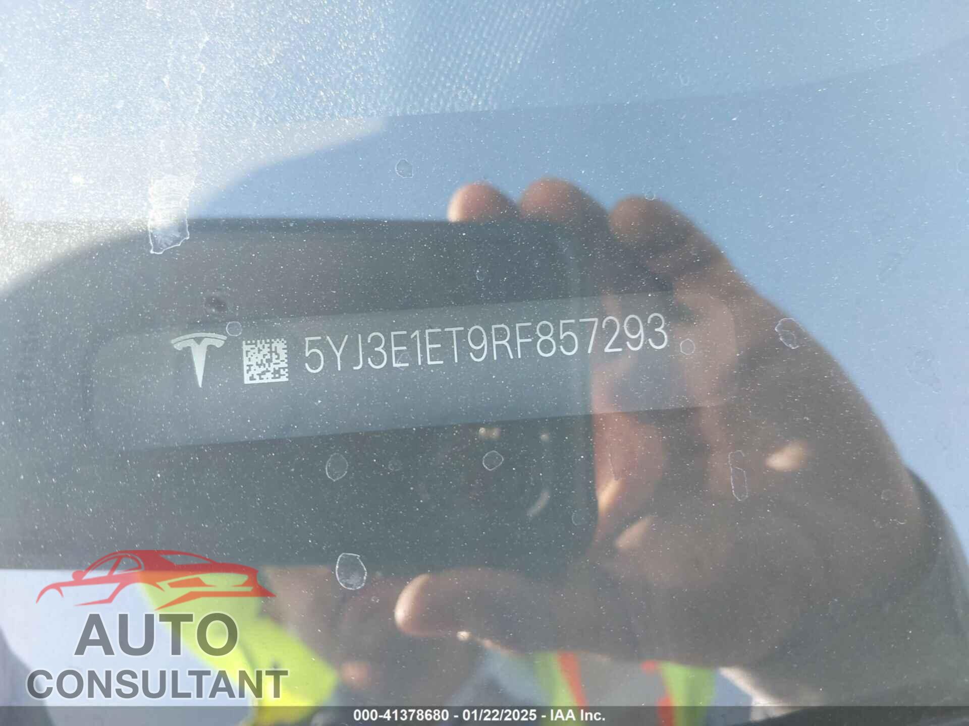 TESLA MODEL 3 2024 - 5YJ3E1ET9RF857293
