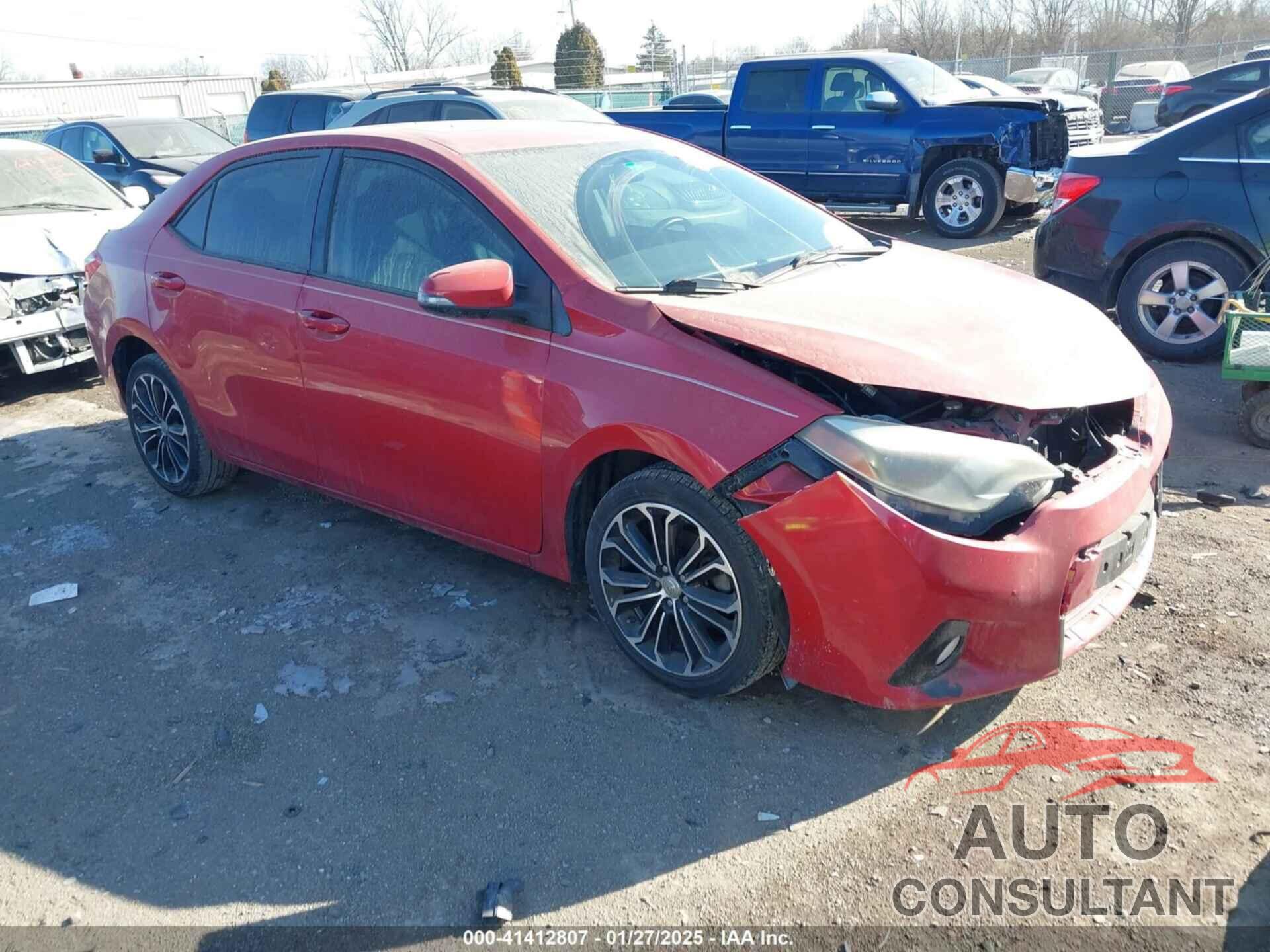 TOYOTA COROLLA 2016 - 2T1BURHE2GC602156