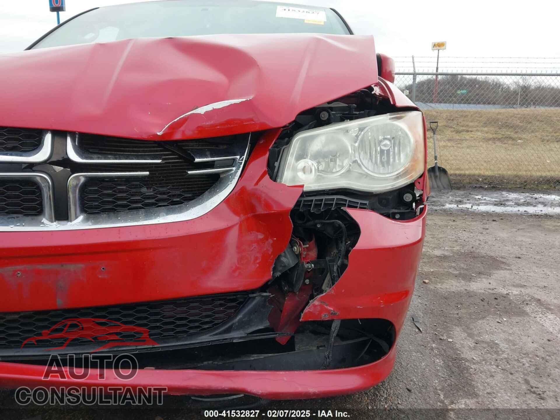 DODGE GRAND CARAVAN 2012 - 2C4RDGCG3CR408077