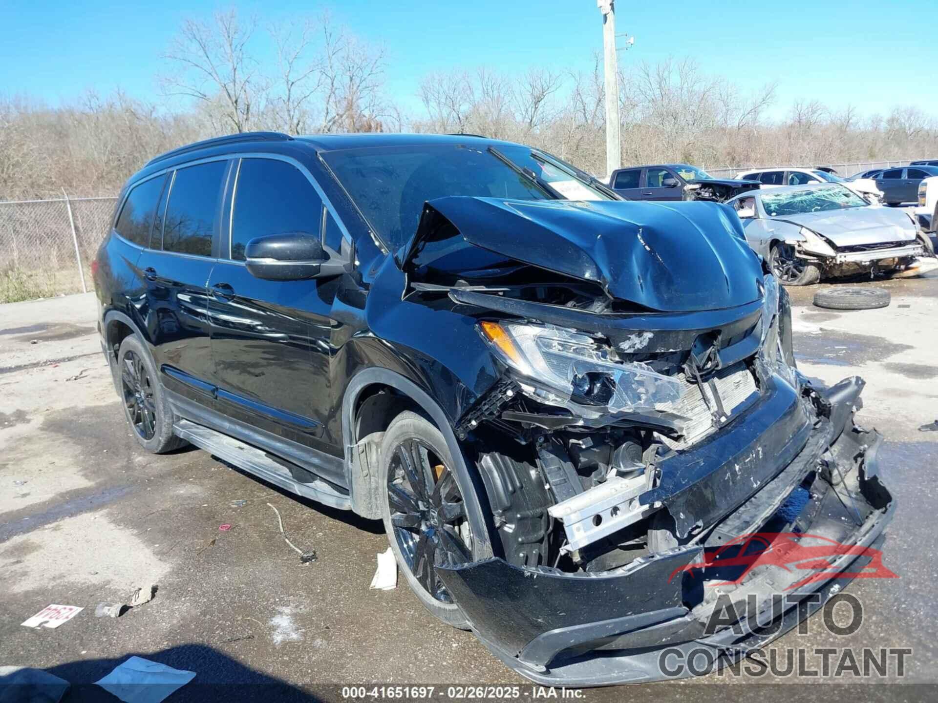 HONDA PILOT 2022 - 5FNYF5H22NB027603