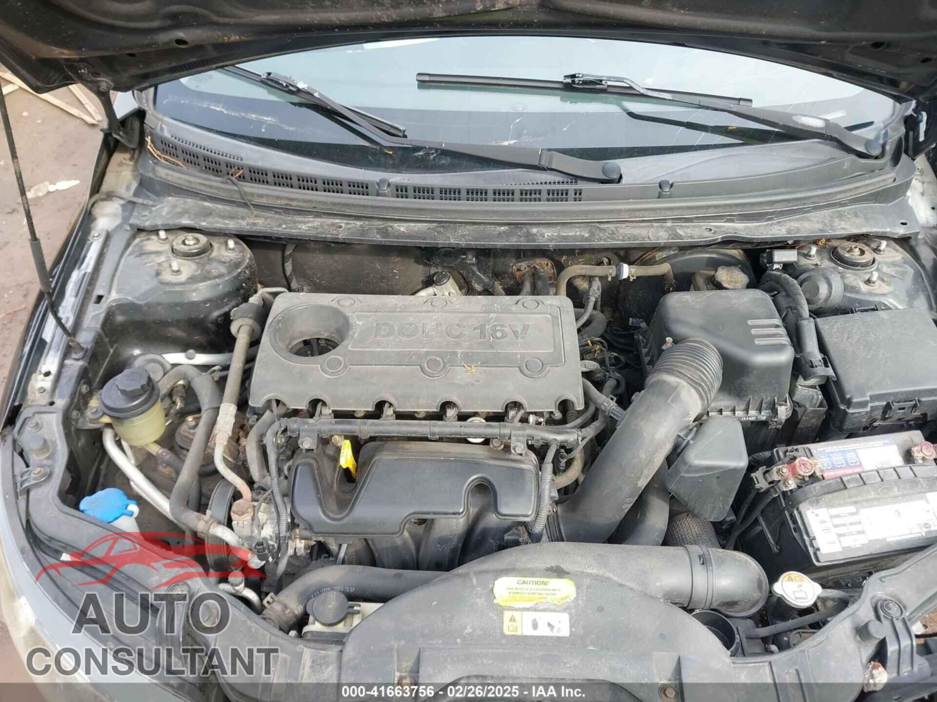 KIA FORTE 2013 - KNAFW5A31D5657104