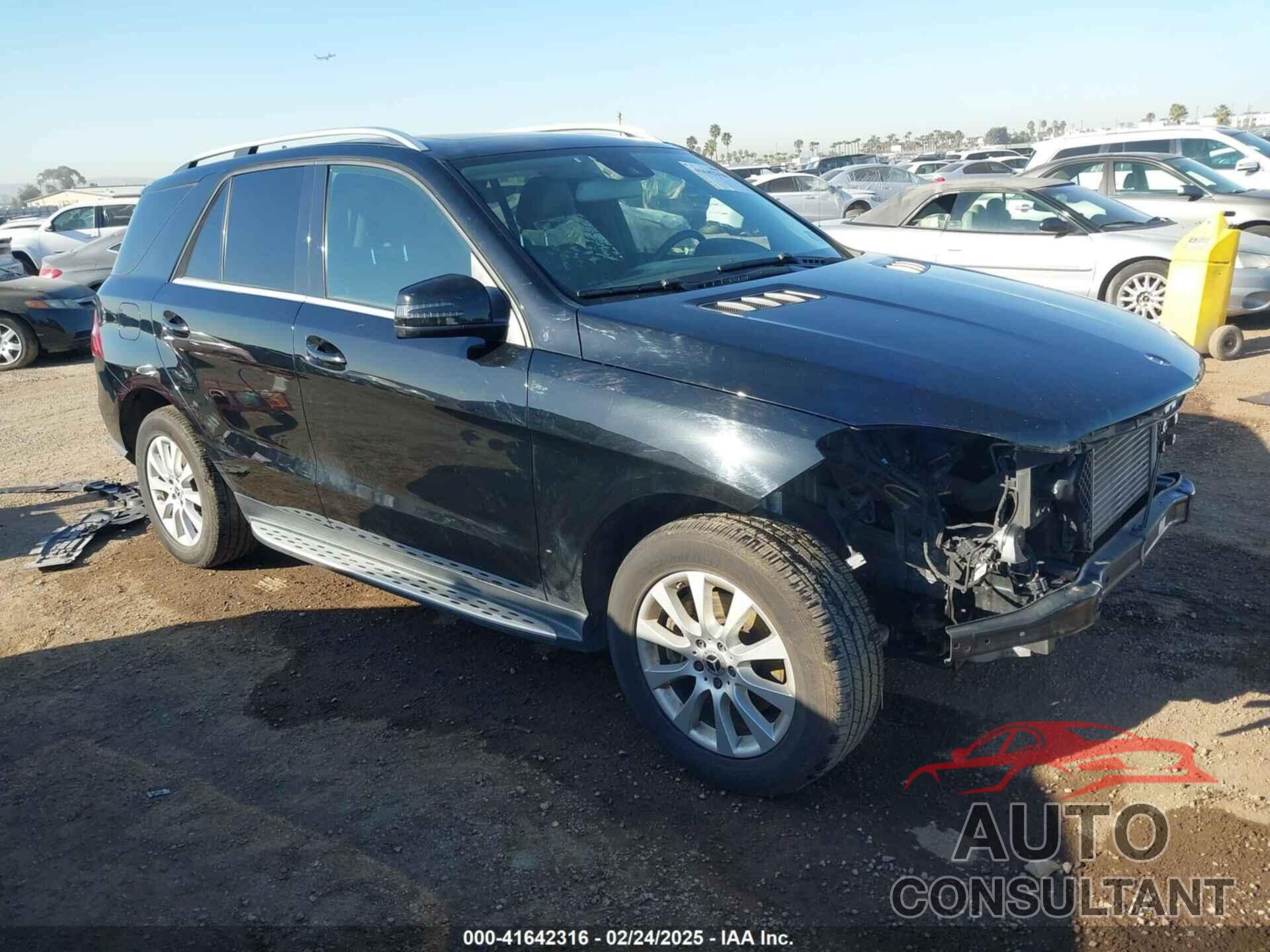 MERCEDES-BENZ ML 250 BLUETEC 2015 - 4JGDA0EB2FA488018