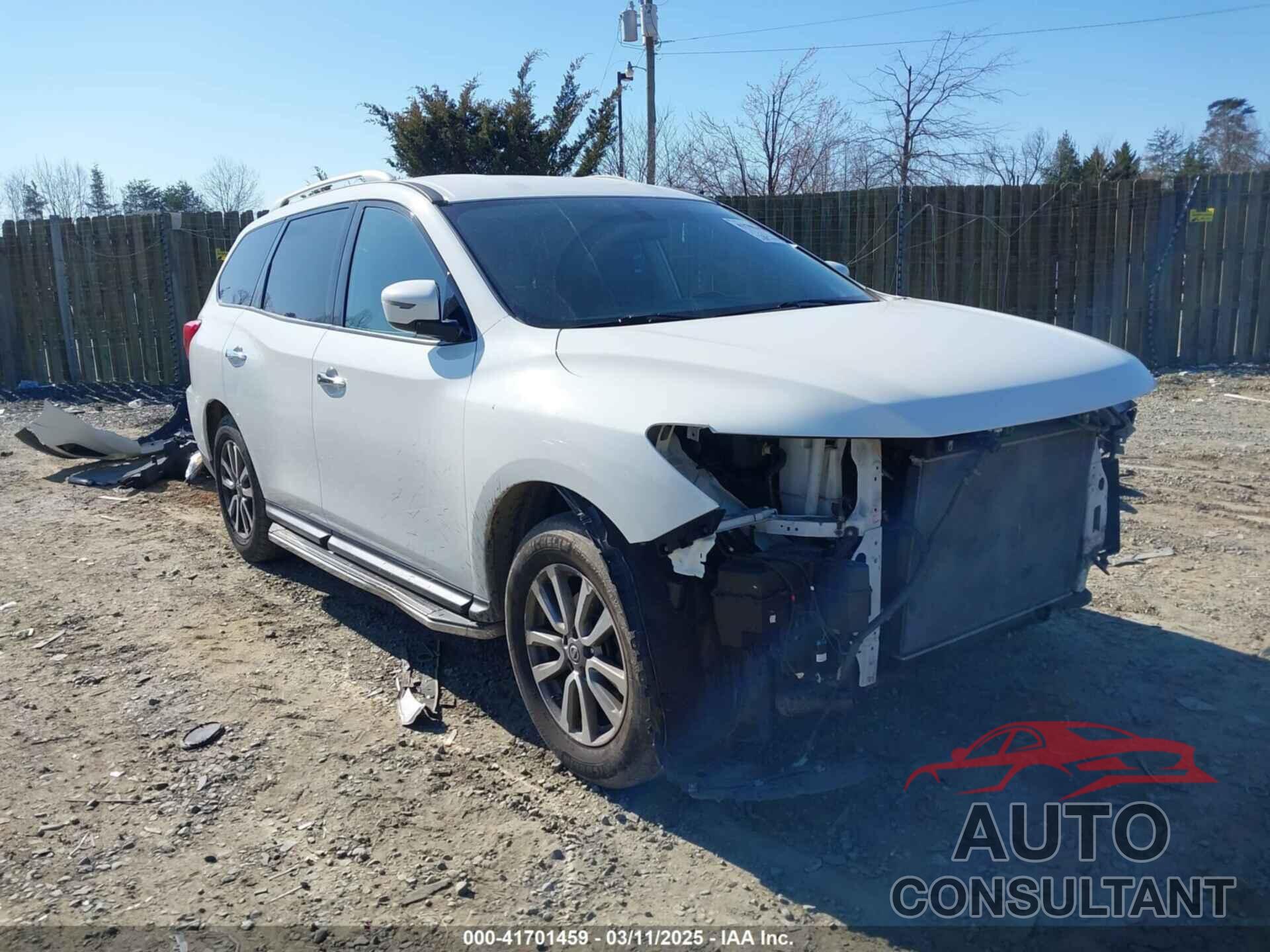 NISSAN PATHFINDER 2017 - 5N1DR2MM0HC684991