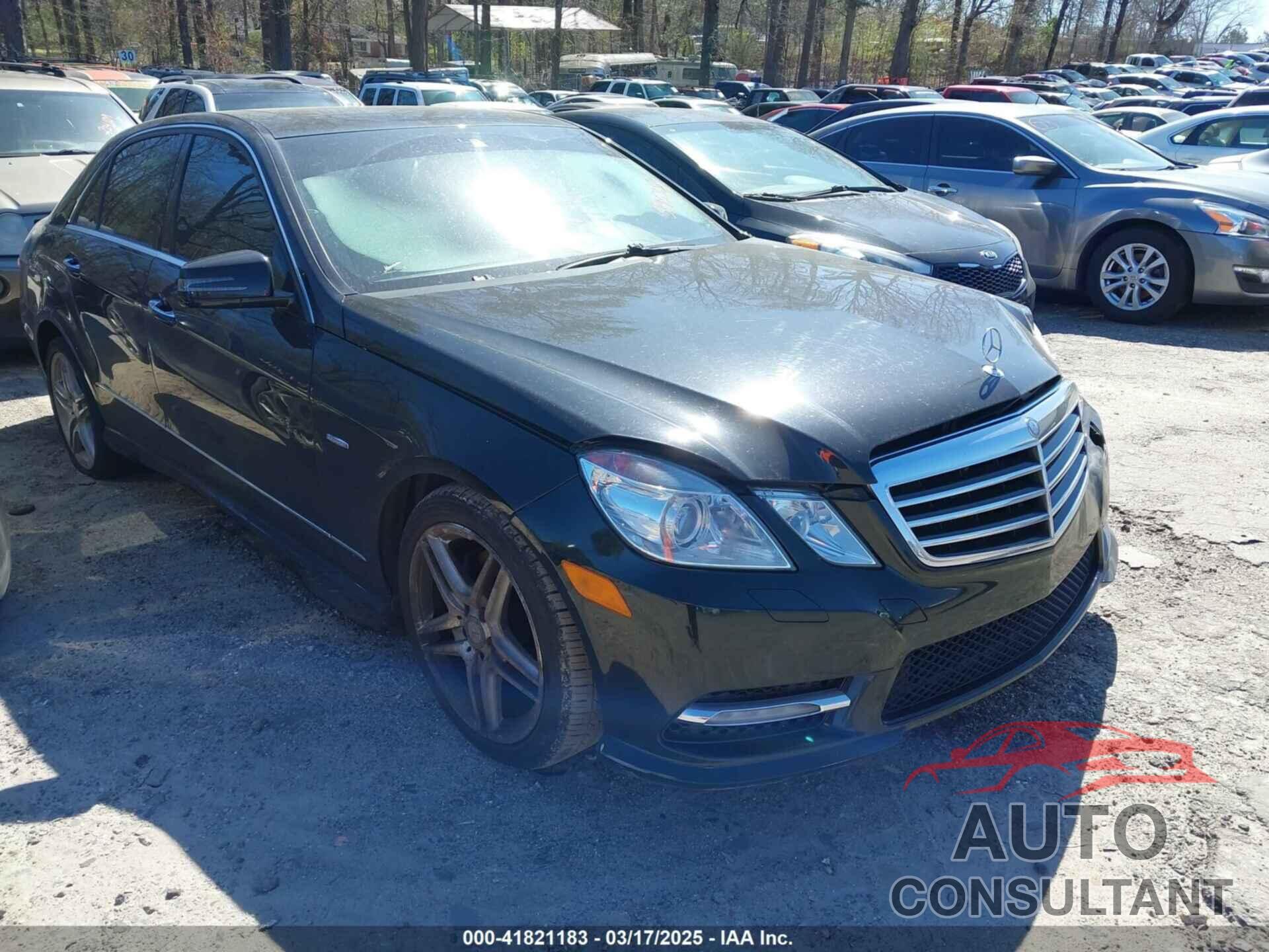 MERCEDES-BENZ E 350 2012 - WDDHF5KB6CA529535
