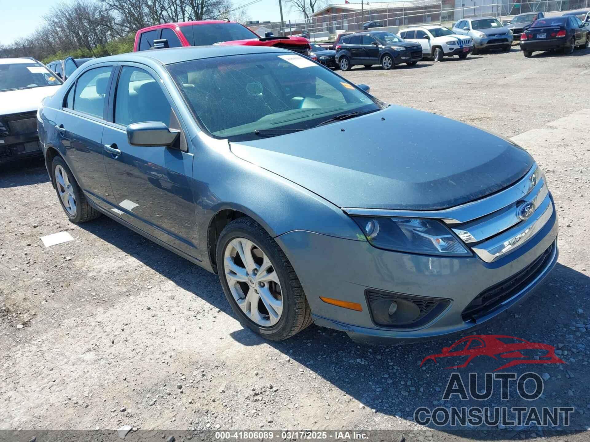 FORD FUSION 2012 - 3FAHP0HA9CR427697