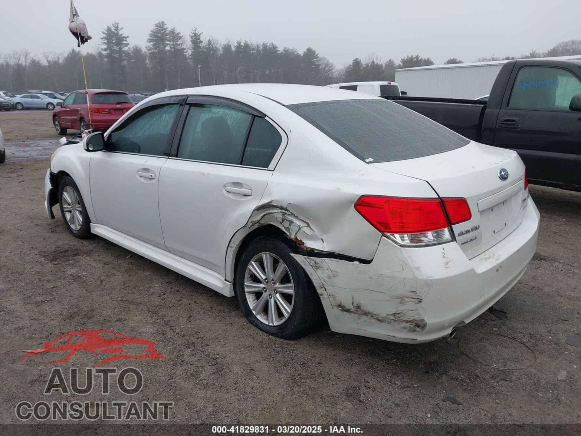 SUBARU LEGACY 2010 - 4S3BMBC65A3236264
