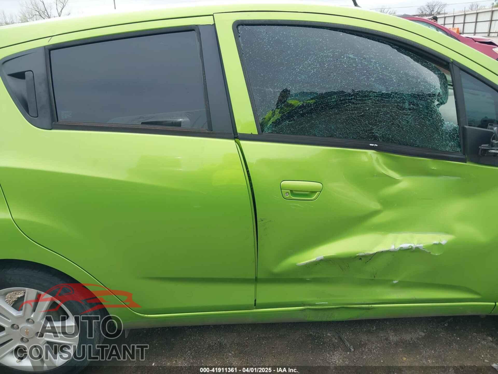 CHEVROLET SPARK 2014 - KL8CB6S98EC567626
