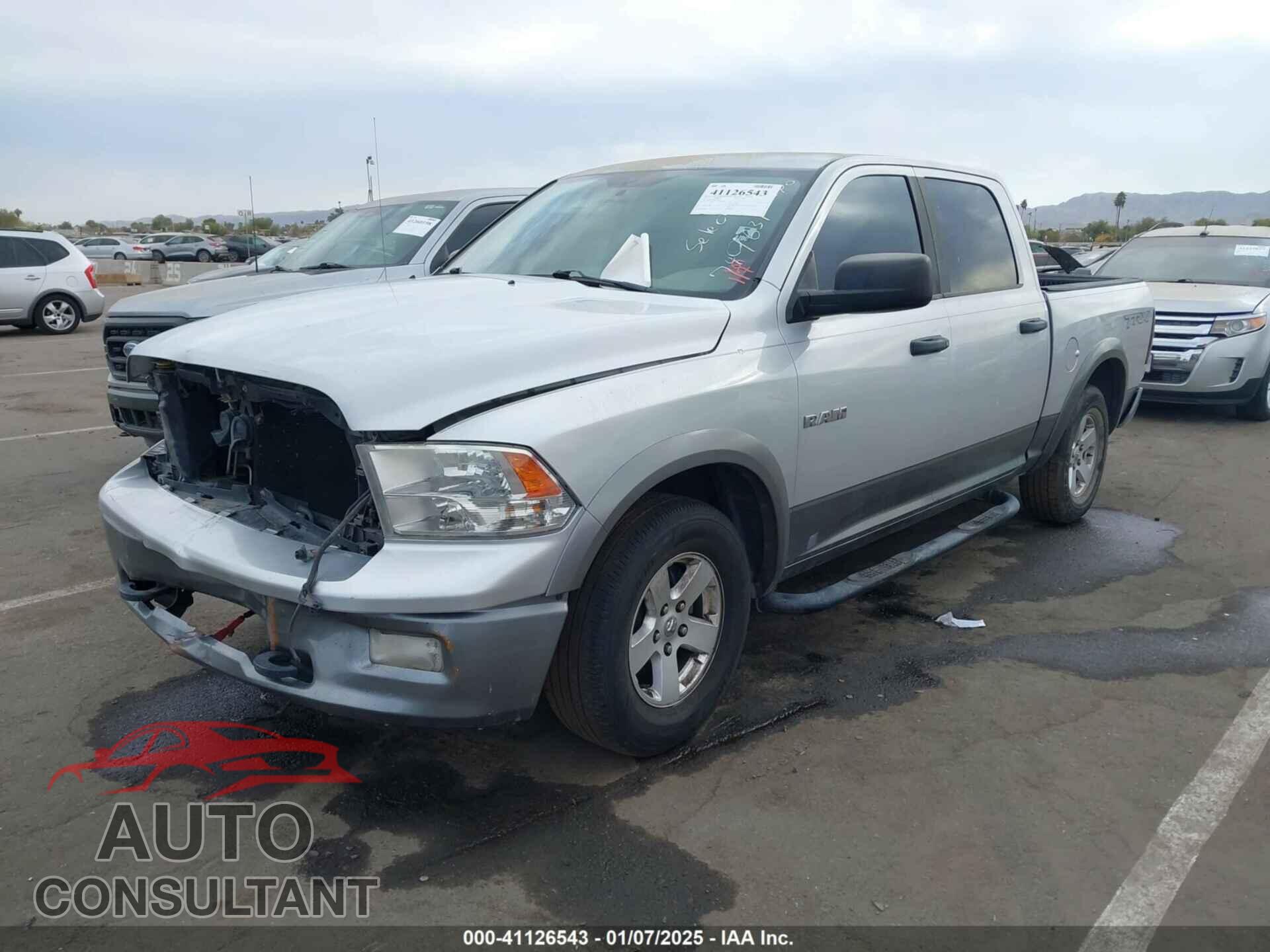 DODGE RAM 1500 2009 - 1D3HB13P29S749631
