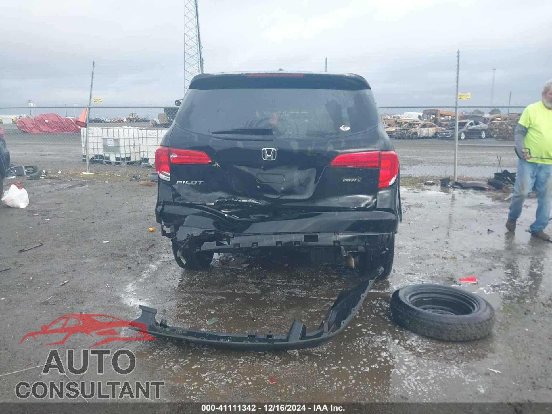 HONDA PILOT 2016 - 5FNYF5H56GB031831