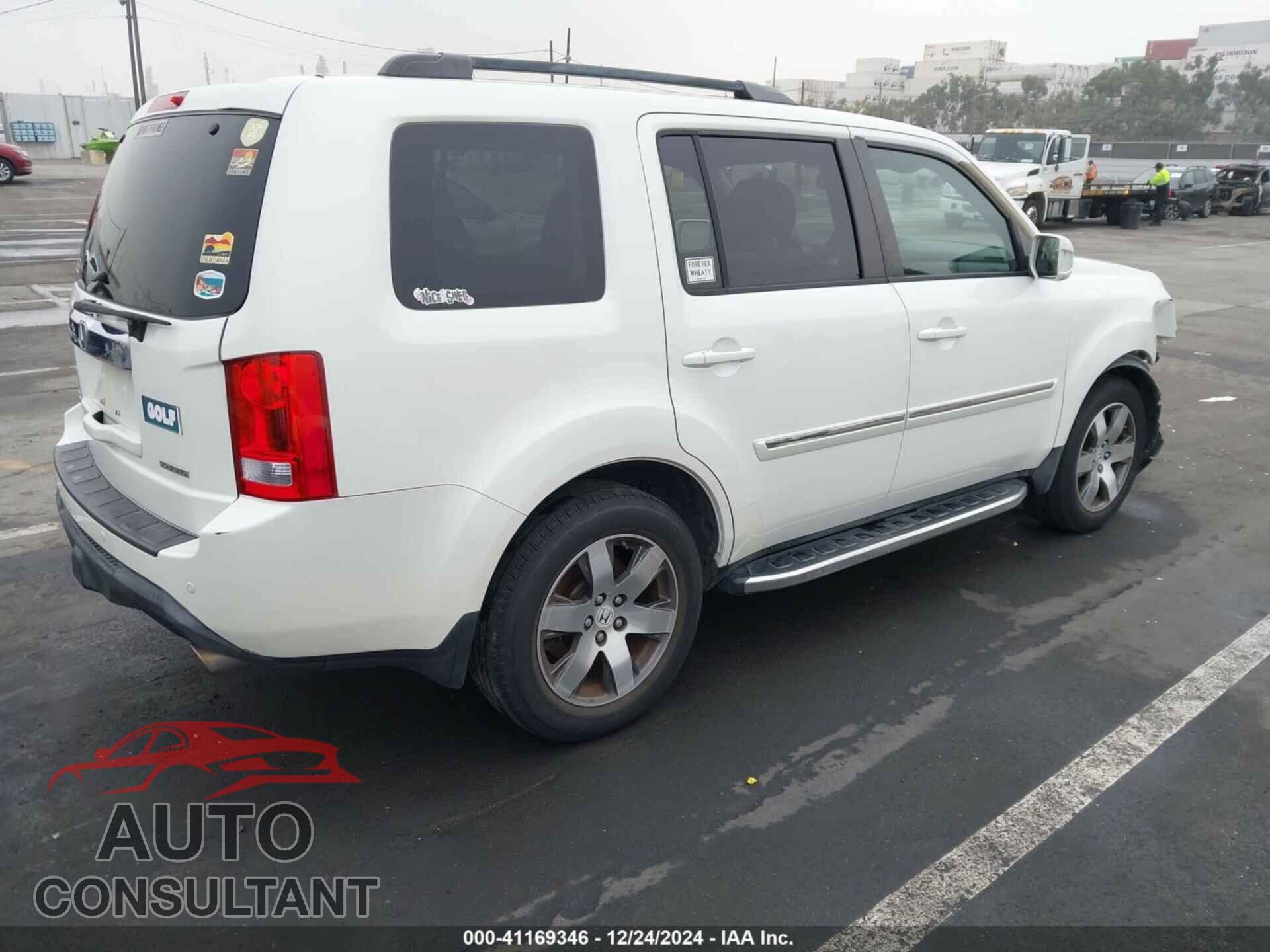 HONDA PILOT 2013 - 5FNYF3H90DB015501