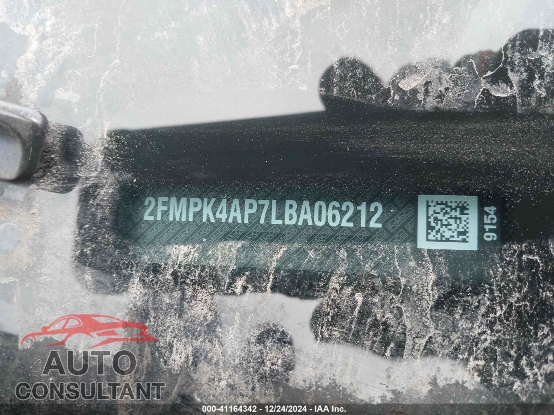 FORD EDGE 2020 - 2FMPK4AP7LBA06212