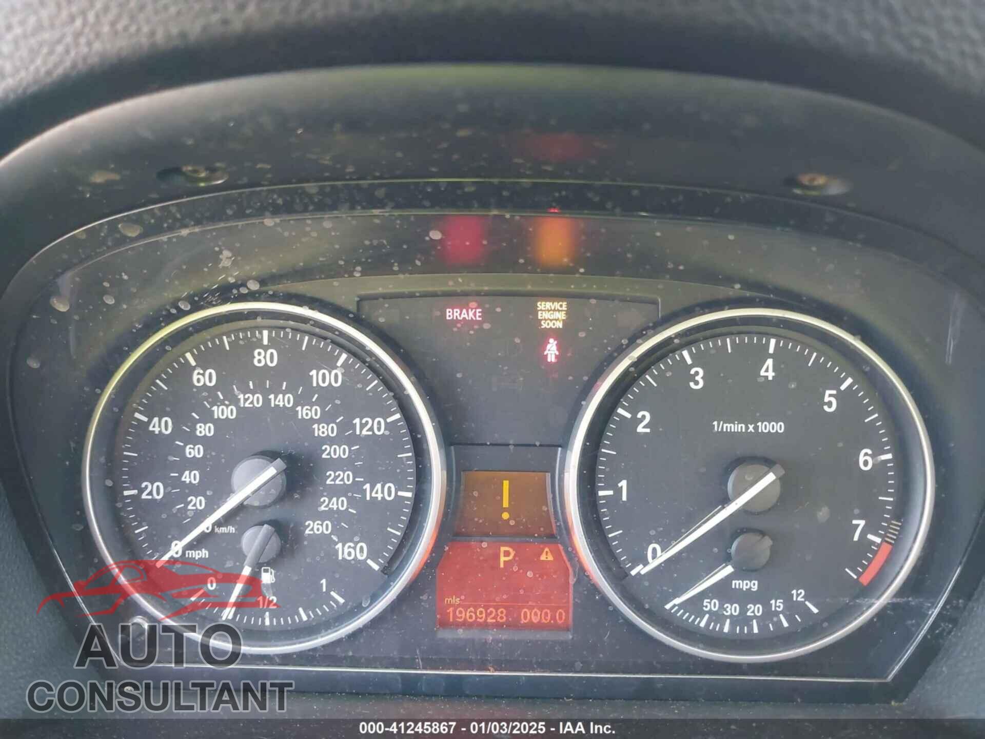 BMW 328I 2010 - WBAPH7C56AA175871
