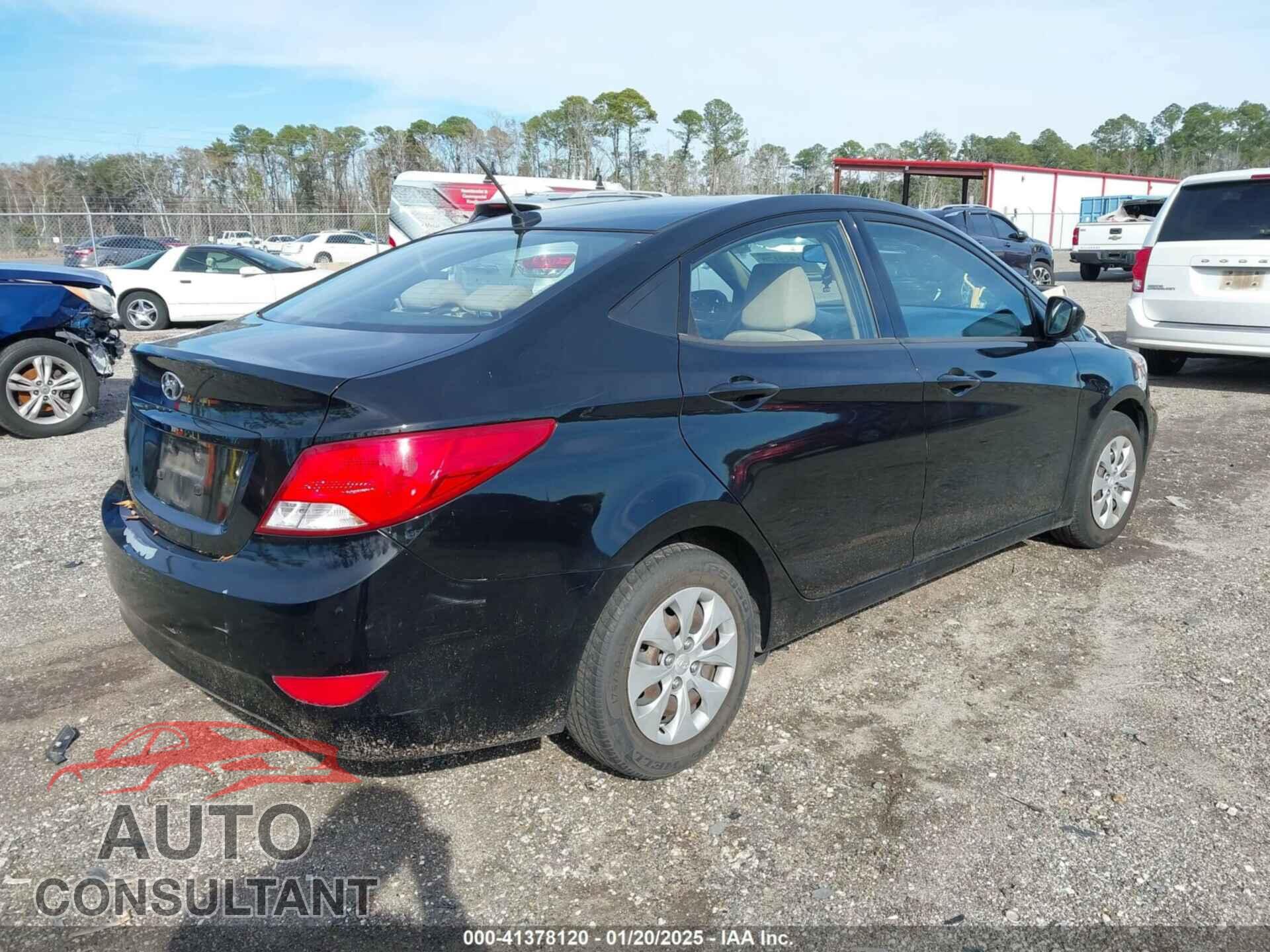 HYUNDAI ACCENT 2016 - KMHCT4AE5GU160721