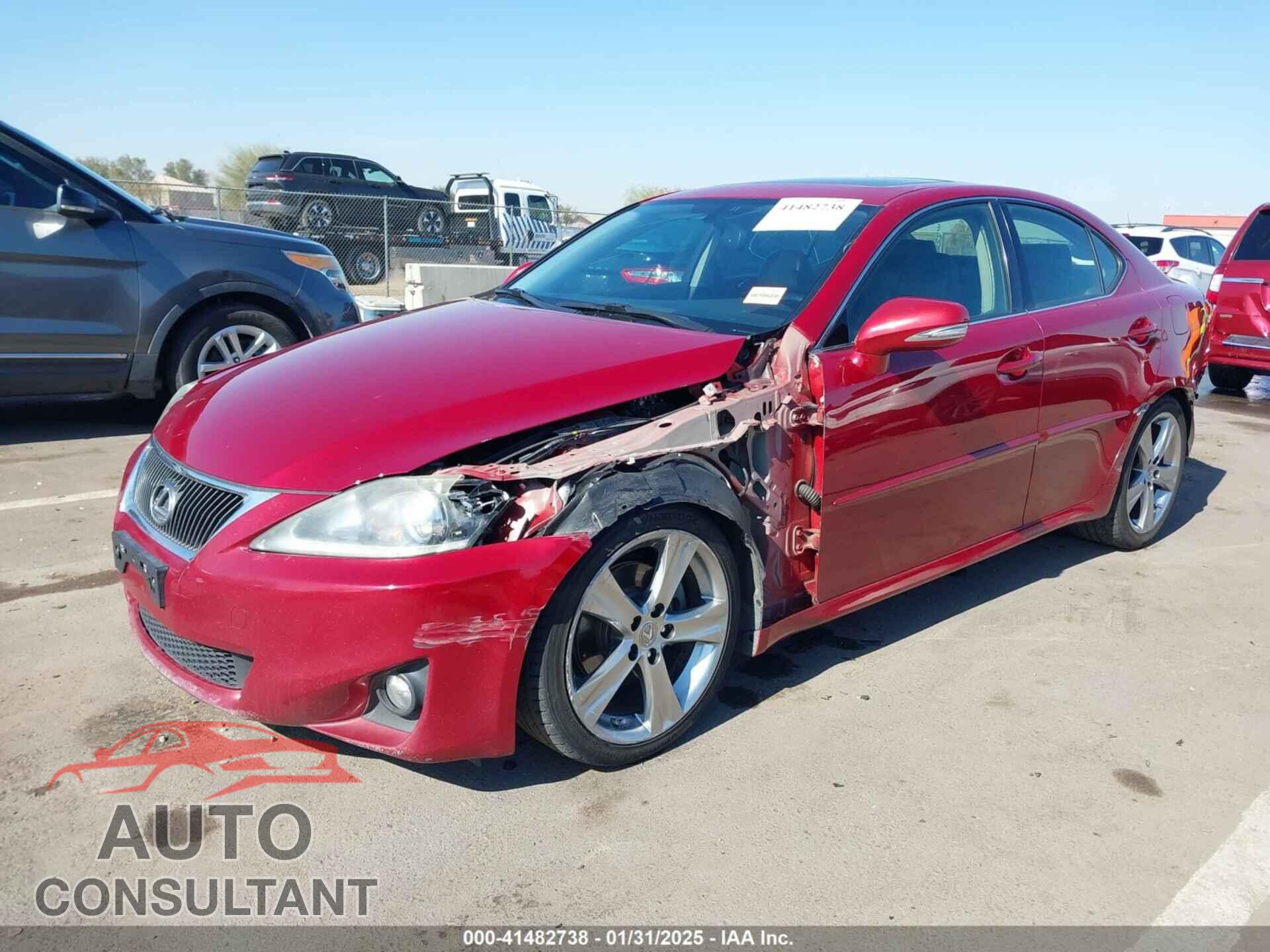 LEXUS IS 250 2013 - JTHBF5C21D5190321