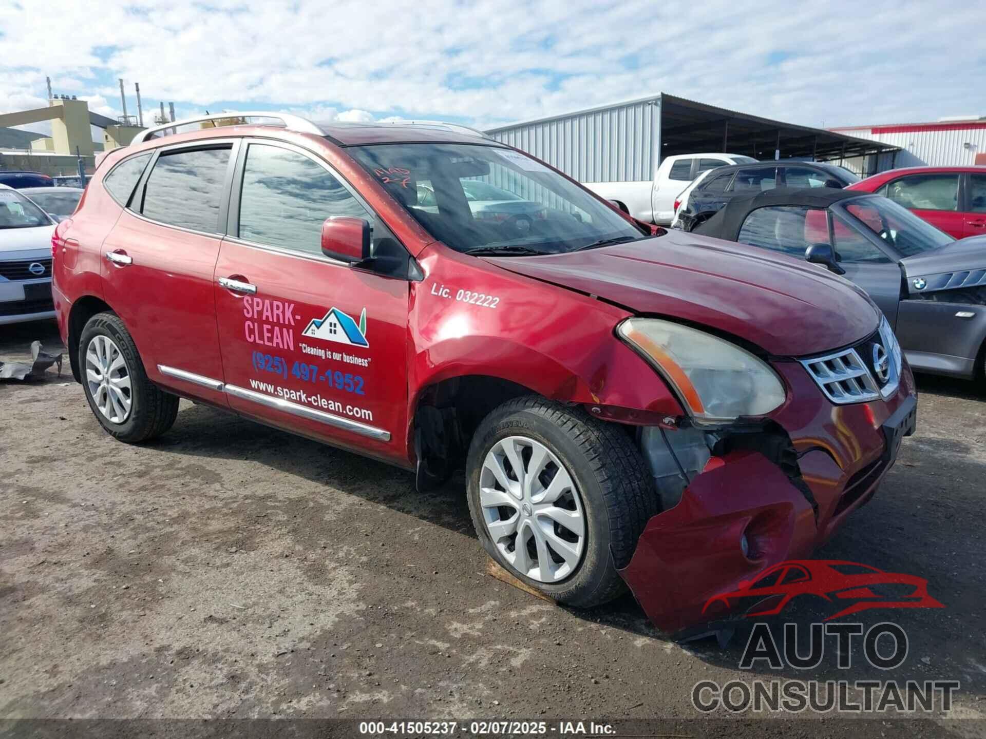NISSAN ROGUE 2012 - JN8AS5MT3CW276470