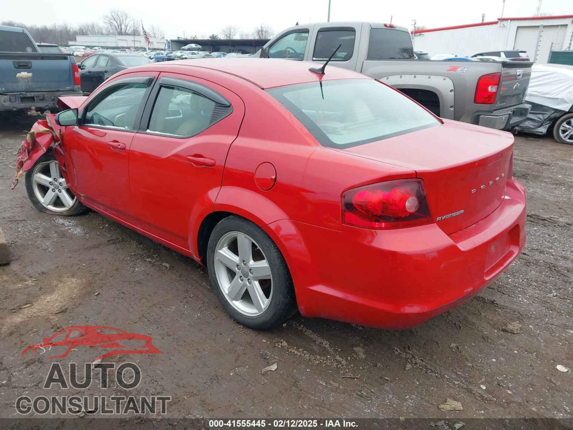 DODGE AVENGER 2013 - 1C3CDZAB7DN649233
