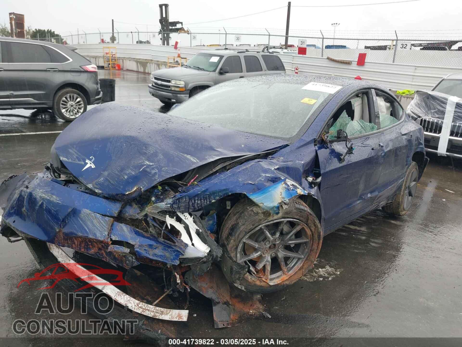 TESLA MODEL 3 2022 - 5YJ3E1EB0NF122574