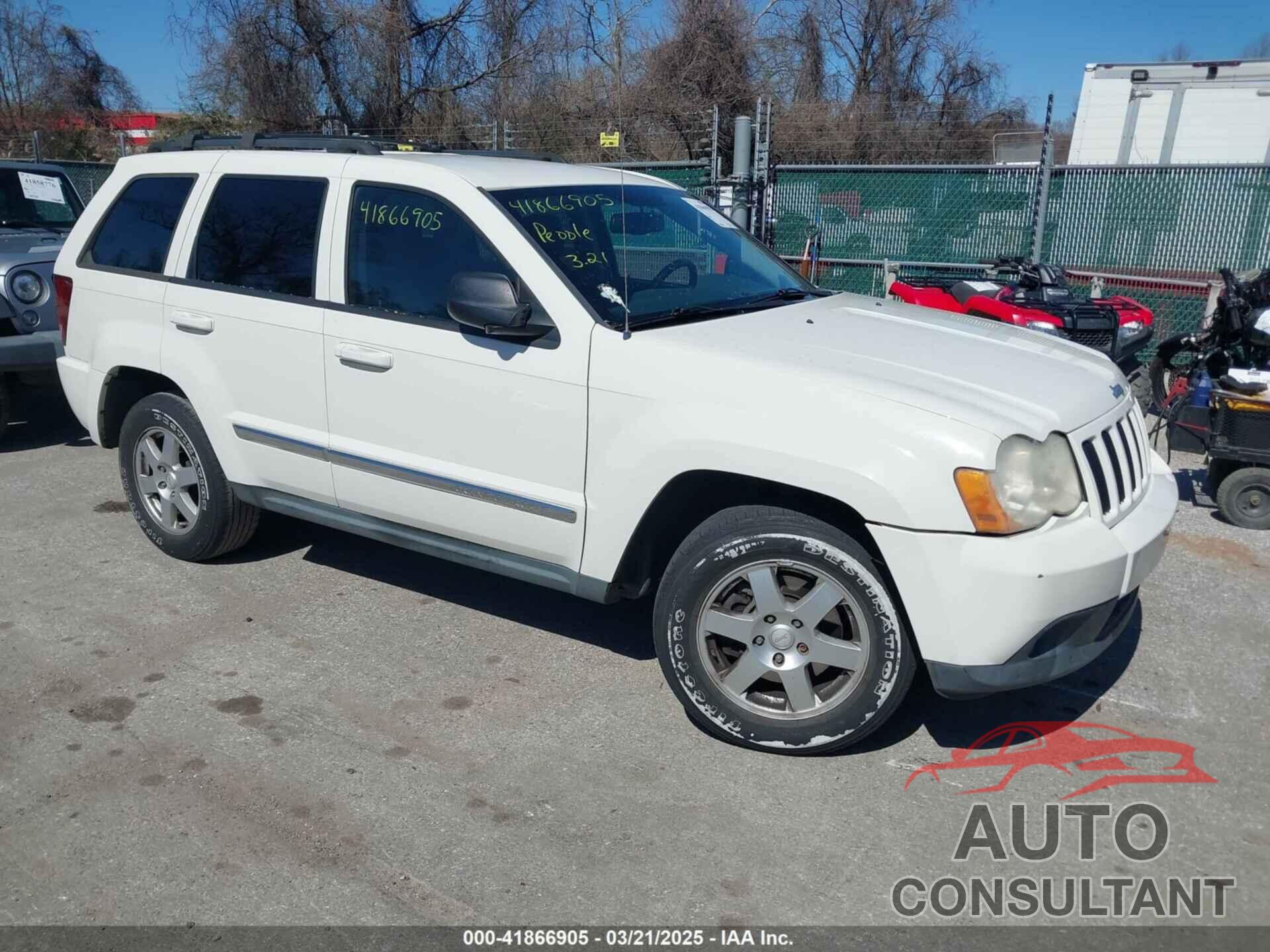 JEEP GRAND CHEROKEE 2010 - 1J4PR4GK6AC125940