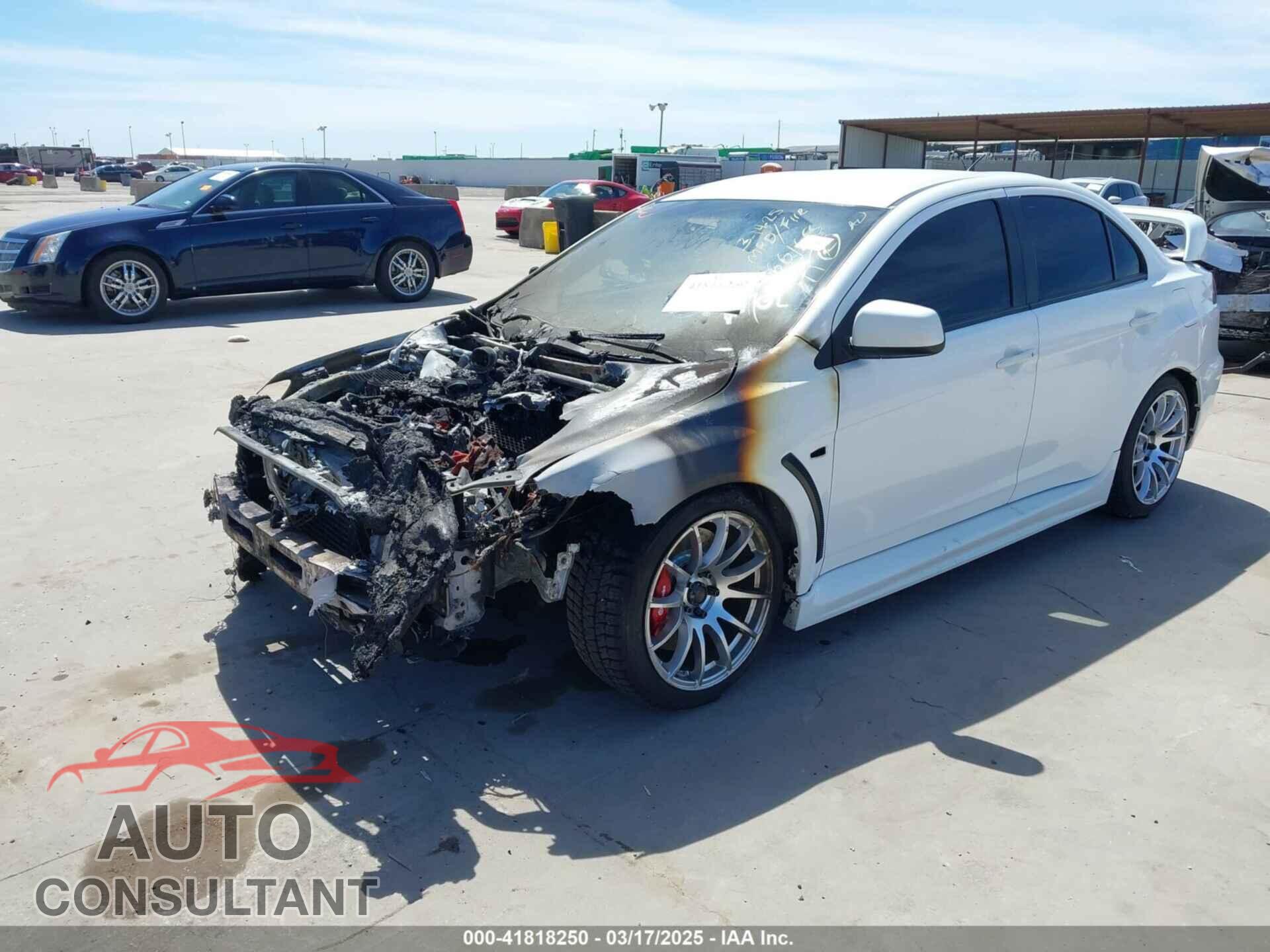 MITSUBISHI LANCER EVOLUTION 2014 - JA32W8FVXEU021395