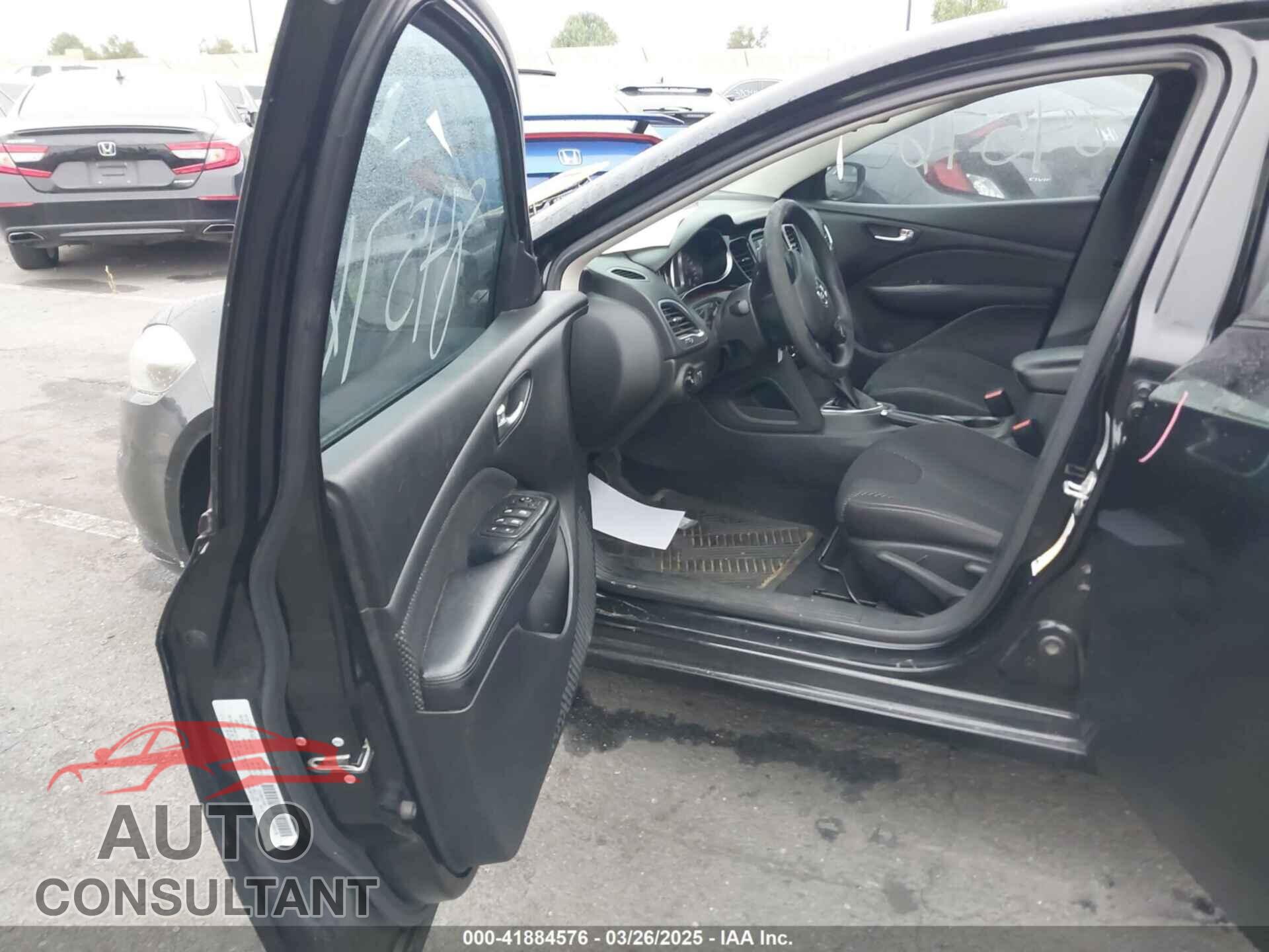 DODGE DART 2015 - 1C3CDFBBXFD319835