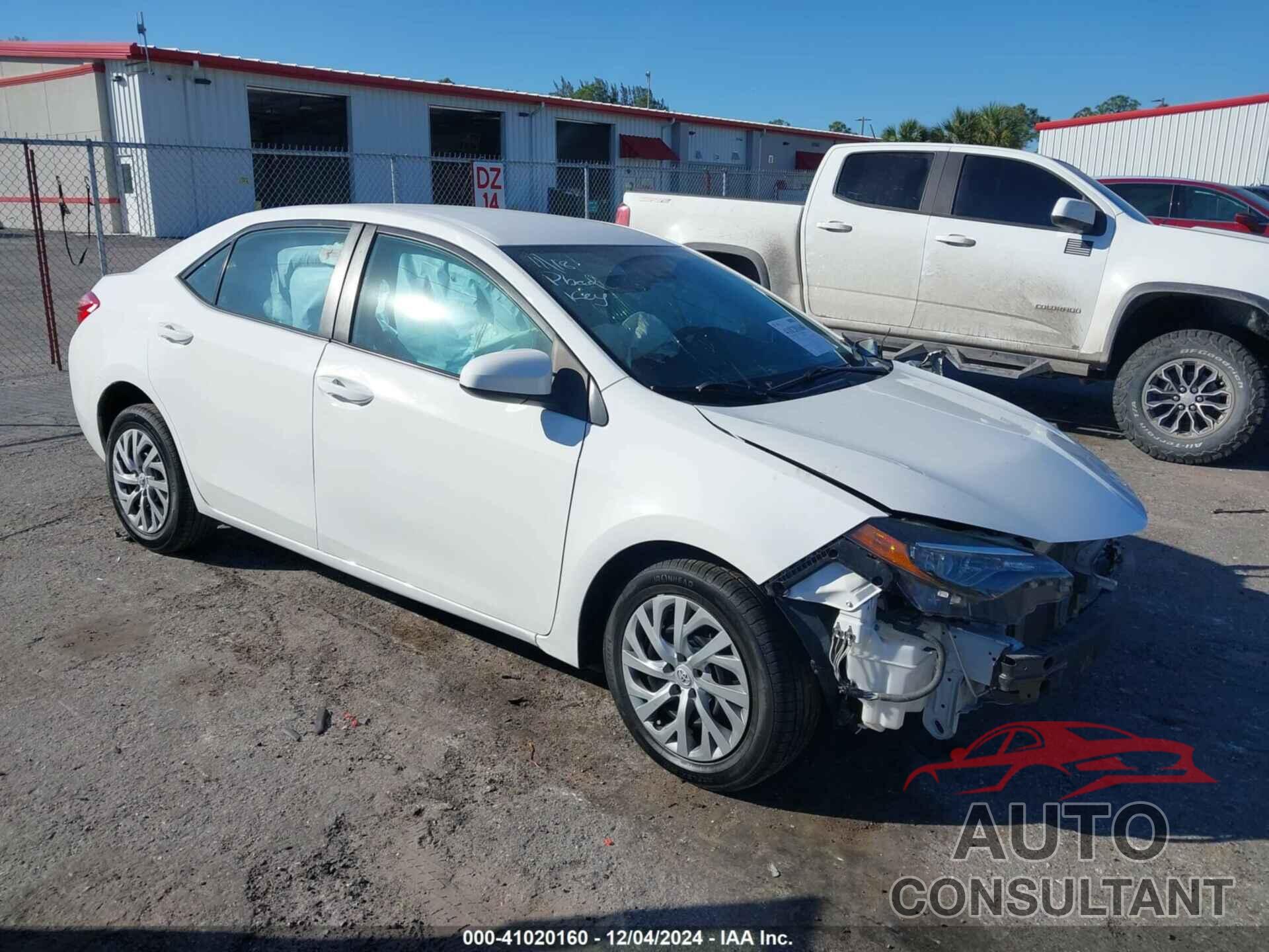 TOYOTA COROLLA 2019 - 2T1BURHE1KC237994