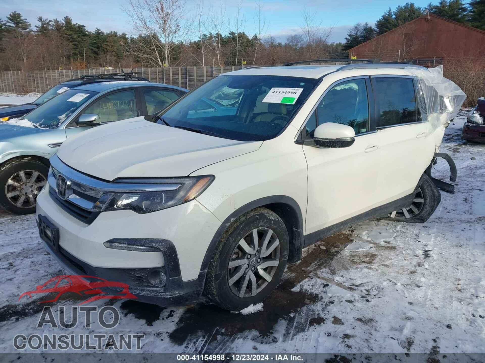 HONDA PILOT 2019 - 5FNYF6H59KB015363