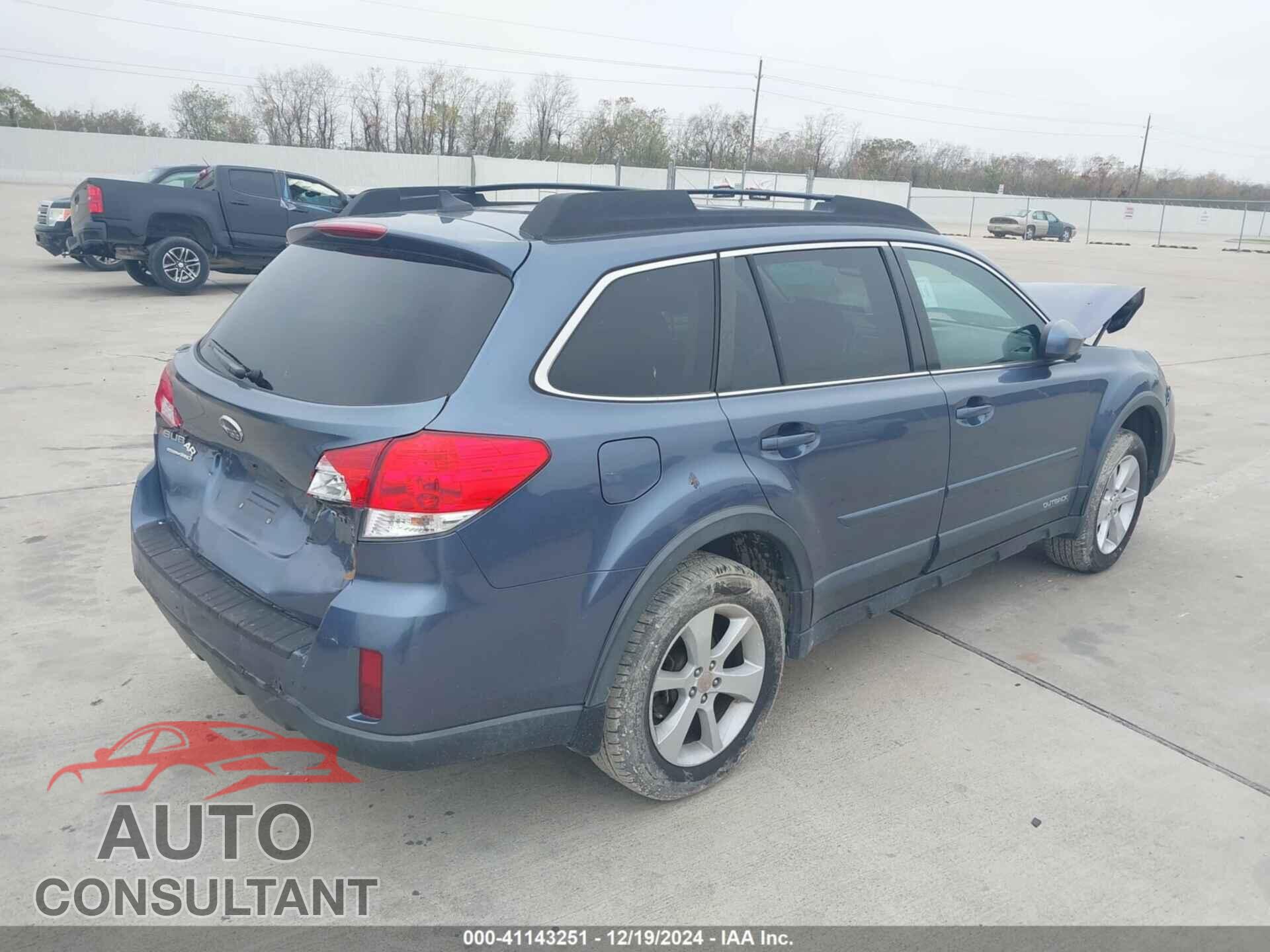 SUBARU OUTBACK 2014 - 4S4BRCDC7E3283437