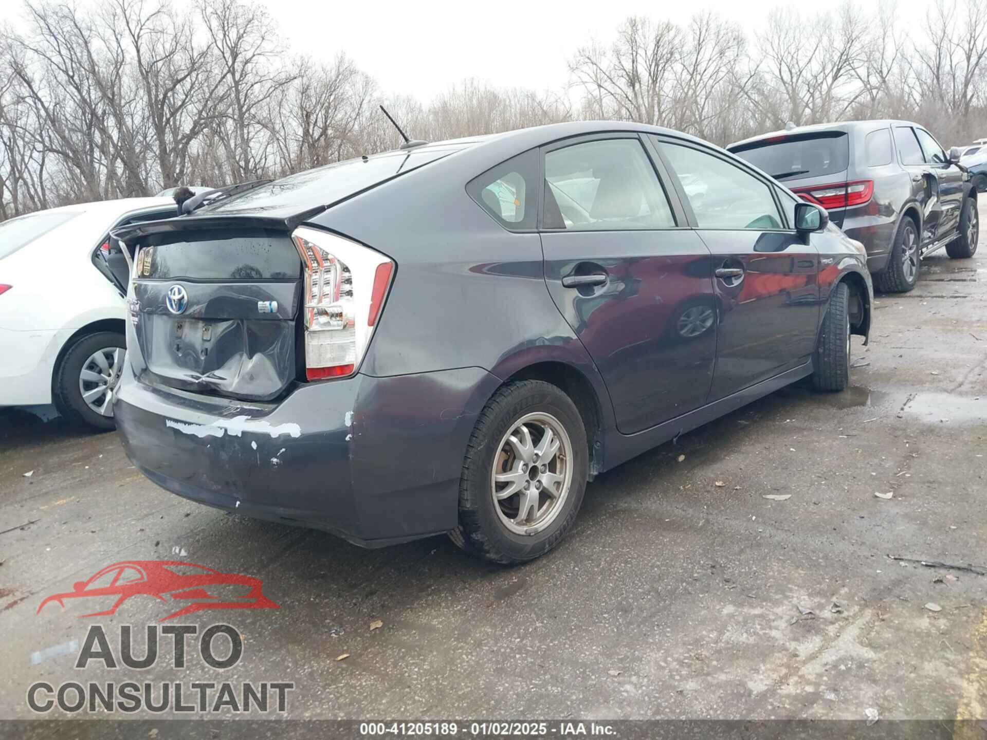 TOYOTA PRIUS 2010 - JTDKN3DU0A0128944