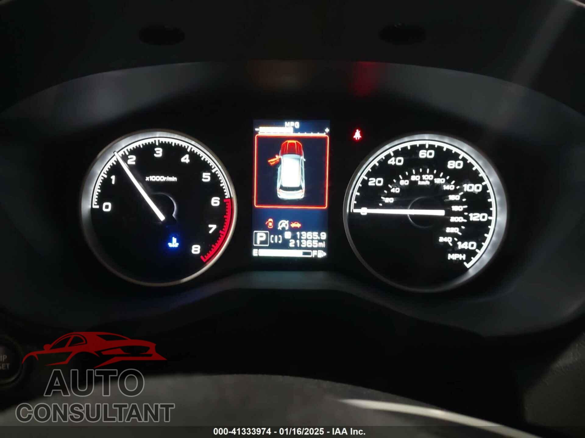 SUBARU FORESTER 2020 - JF2SKAJC5LH443978