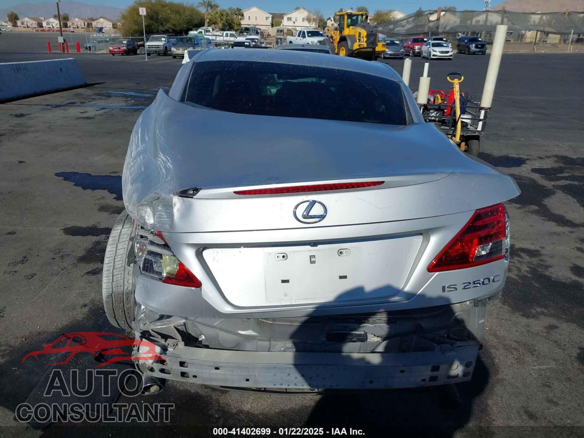 LEXUS IS 250C 2011 - JTHFF2C2XB2520455