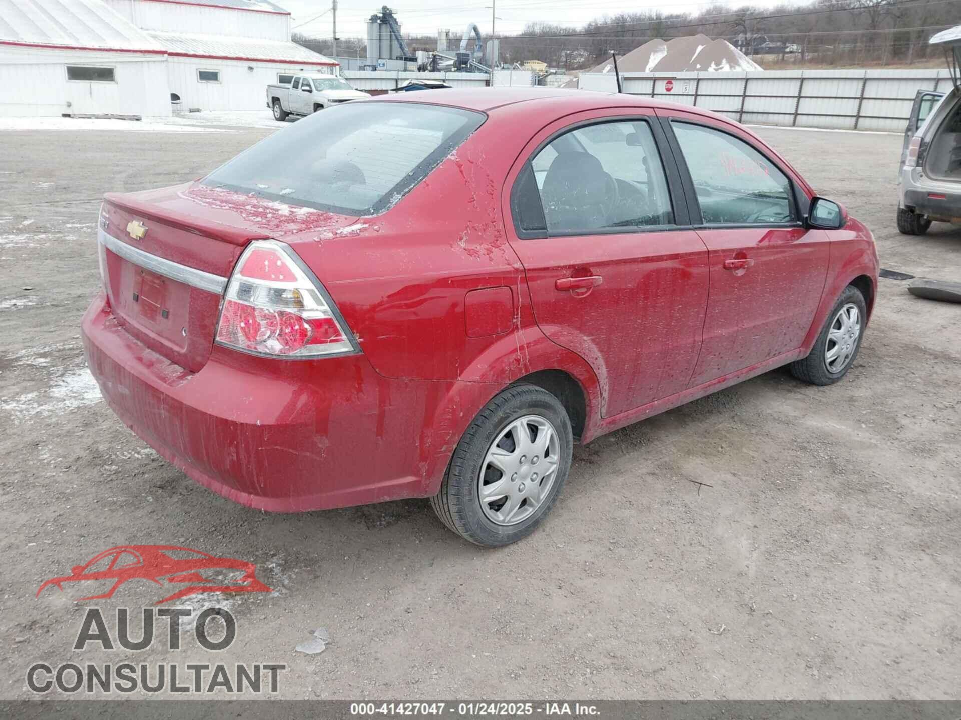 CHEVROLET AVEO 2011 - KL1TD5DE7BB195730