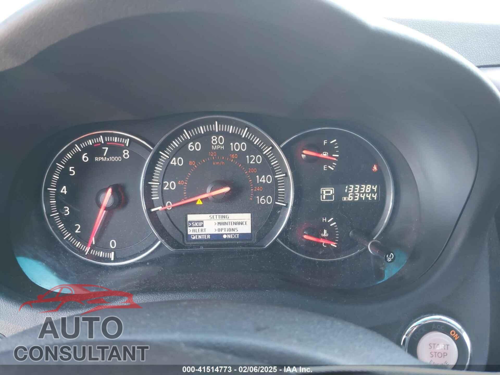 NISSAN MAXIMA 2014 - 1N4AA5AP1EC496903