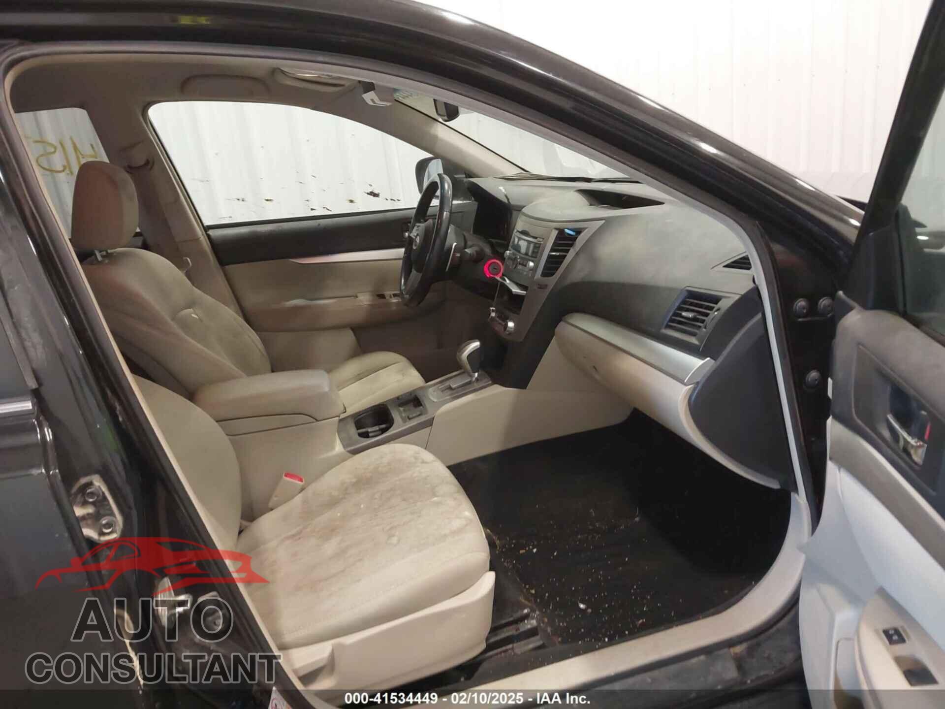 SUBARU OUTBACK 2010 - 4S4BRCCC6A3381922