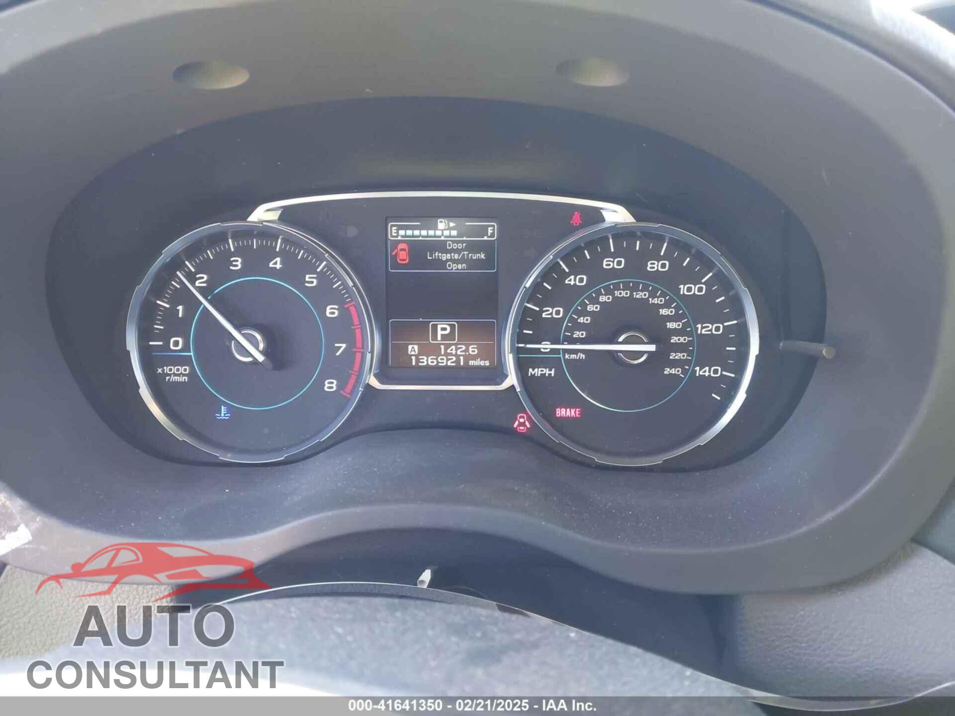 SUBARU FORESTER 2017 - JF2SJAJC0HH413295