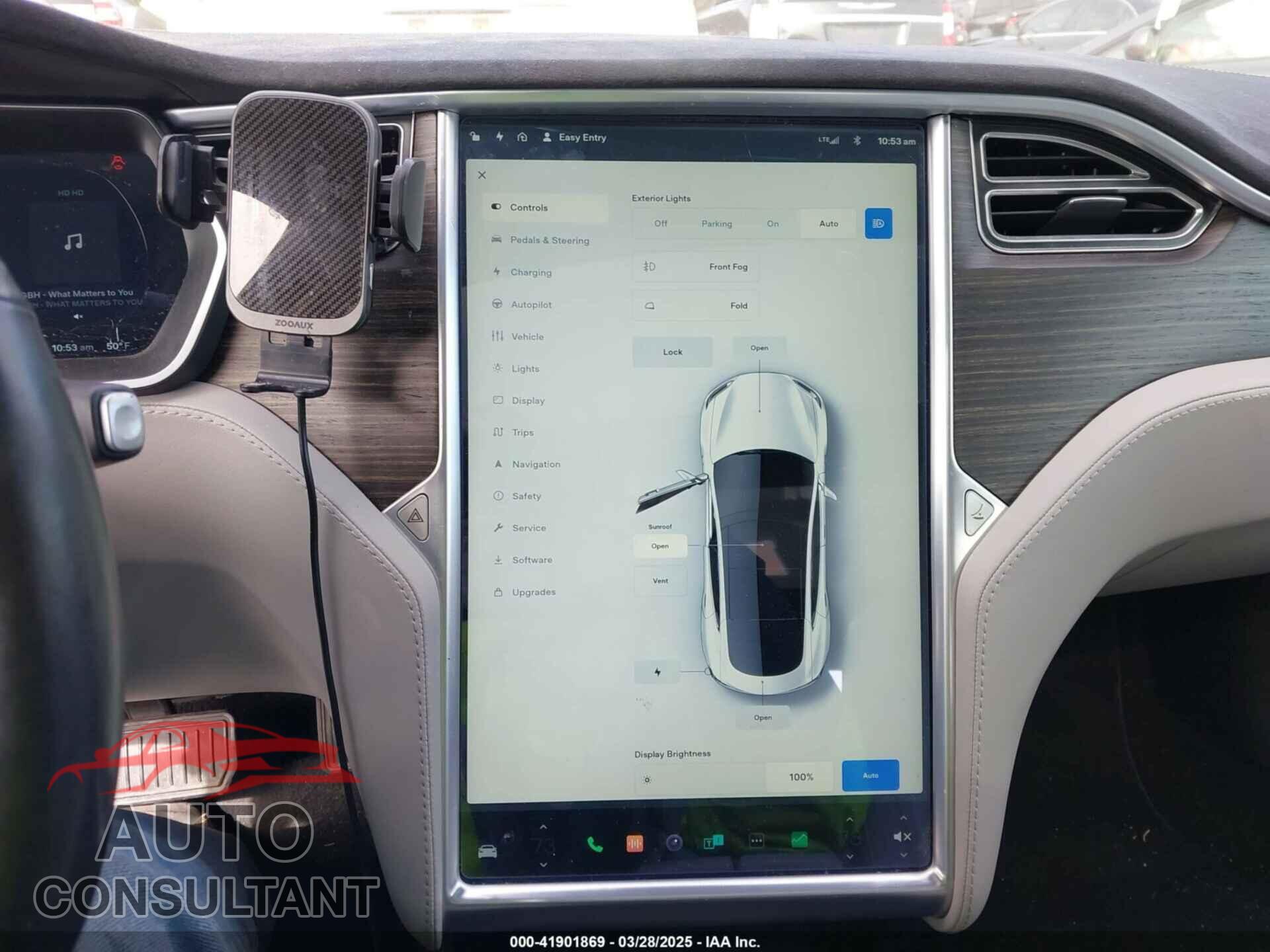 TESLA MODEL S 2015 - 5YJSA1H2XFFP74493