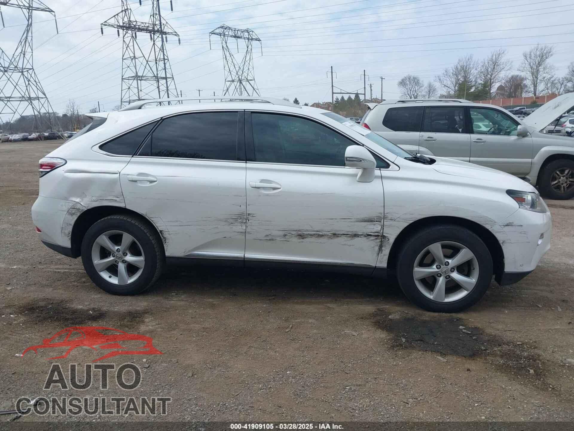 LEXUS RX 350 2013 - 2T2BK1BA1DC222231