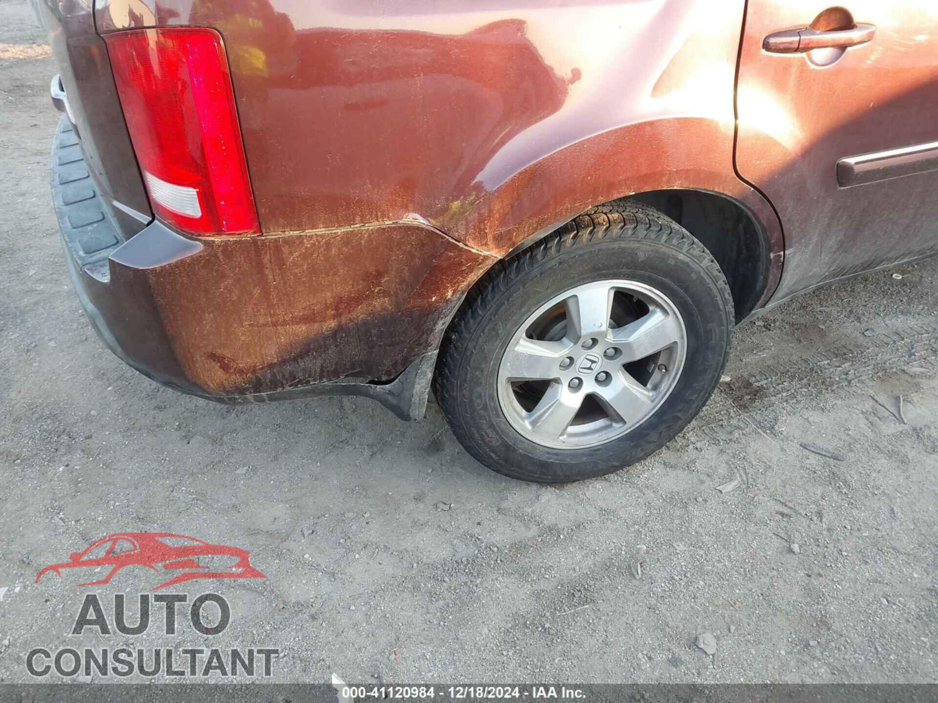 HONDA PILOT 2011 - 5FNYF3H47BB054328
