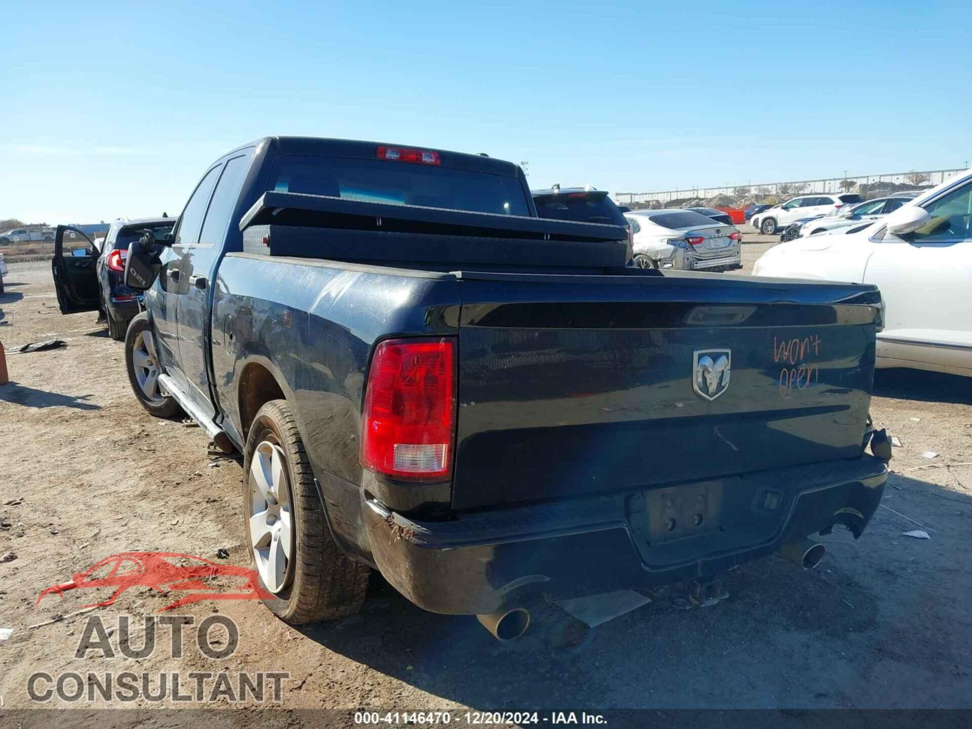 DODGE RAM 1500 2012 - 1C6RD6FT8CS206909