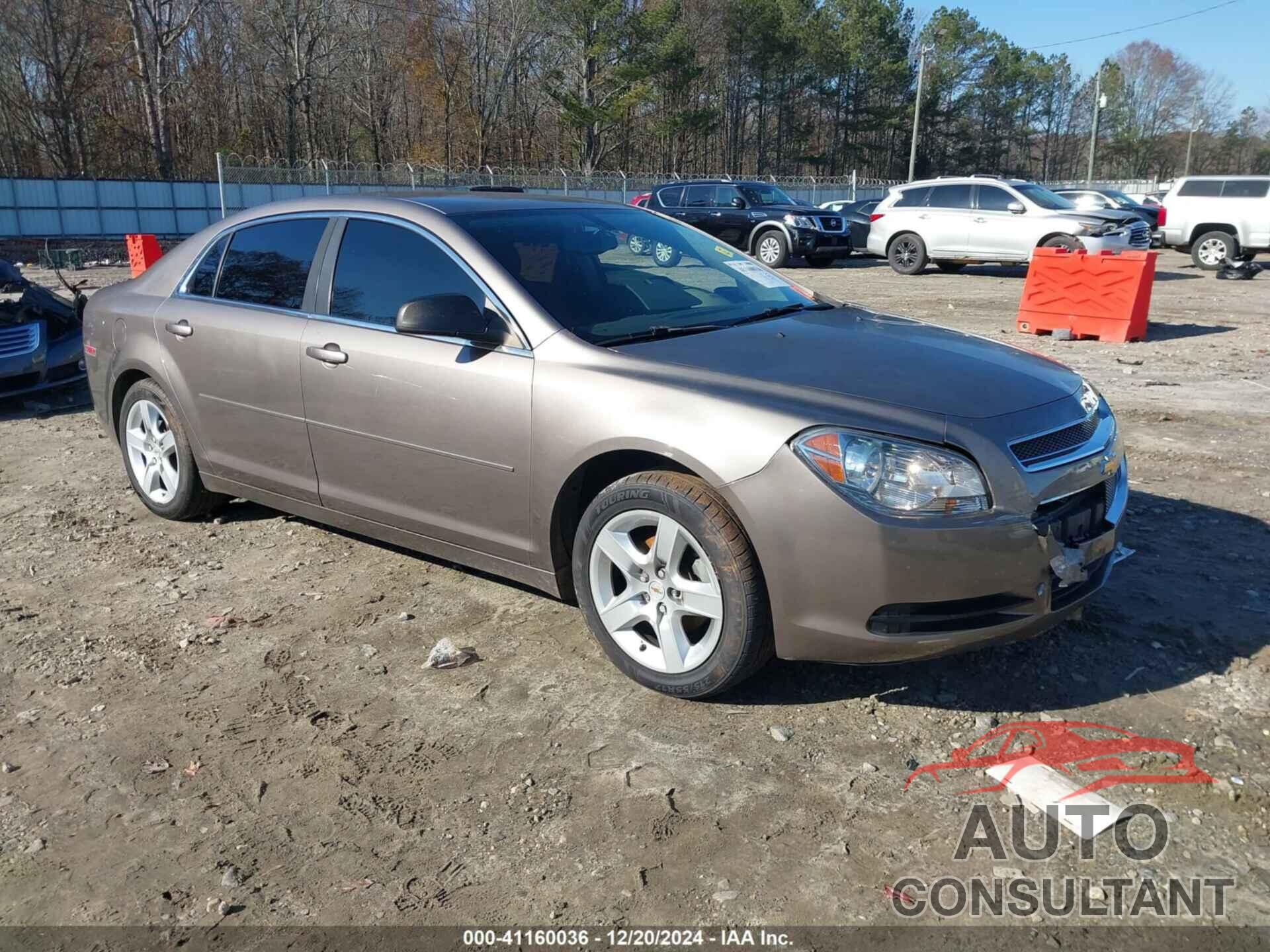 CHEVROLET MALIBU 2012 - 1G1ZB5E0XCF229190