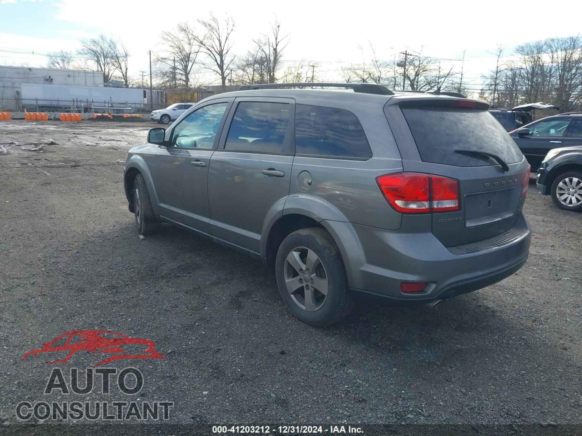 DODGE JOURNEY 2012 - 3C4PDCBG6CT202282