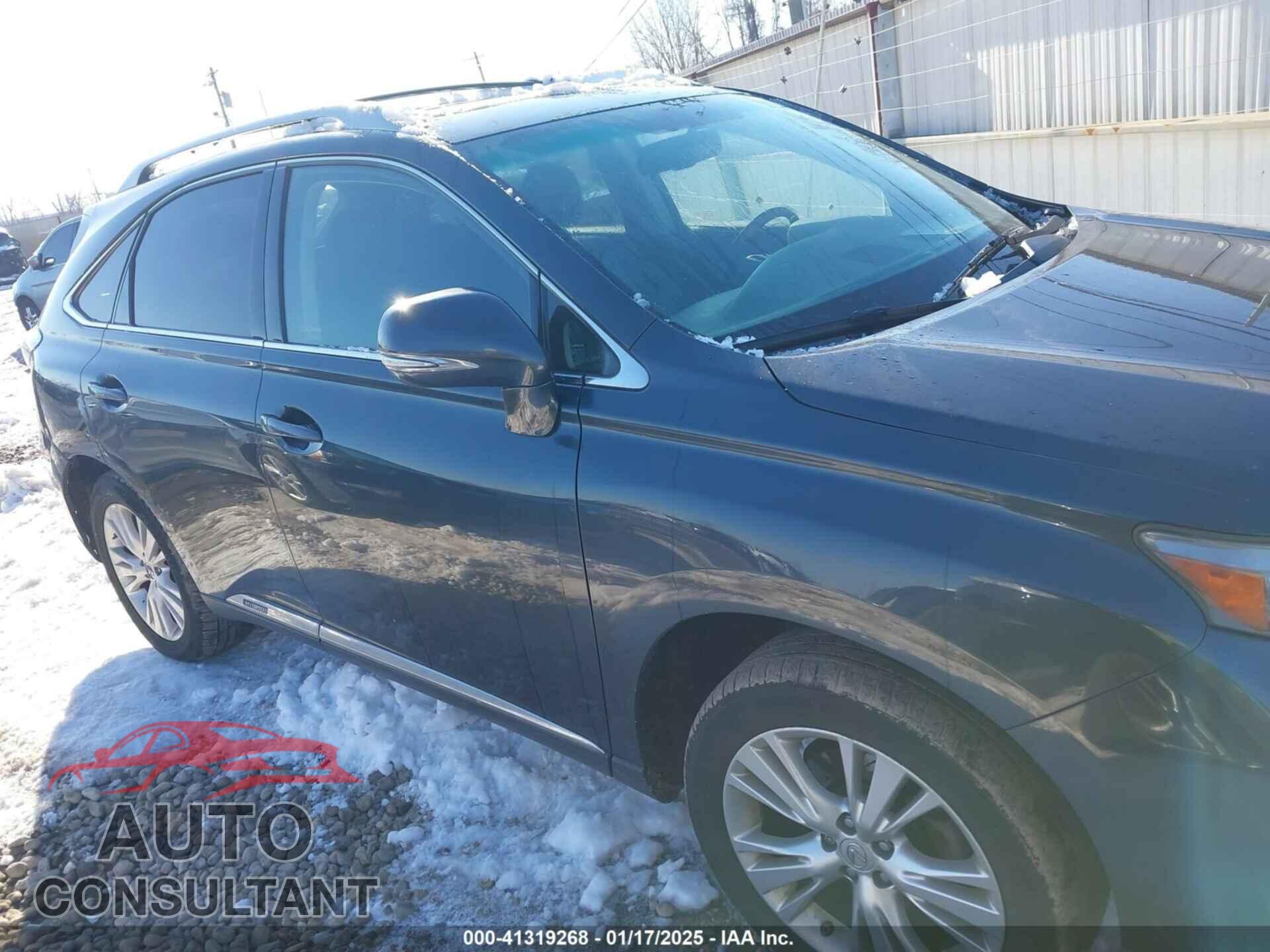 LEXUS RX 450H 2011 - JTJBC1BA8B2417639