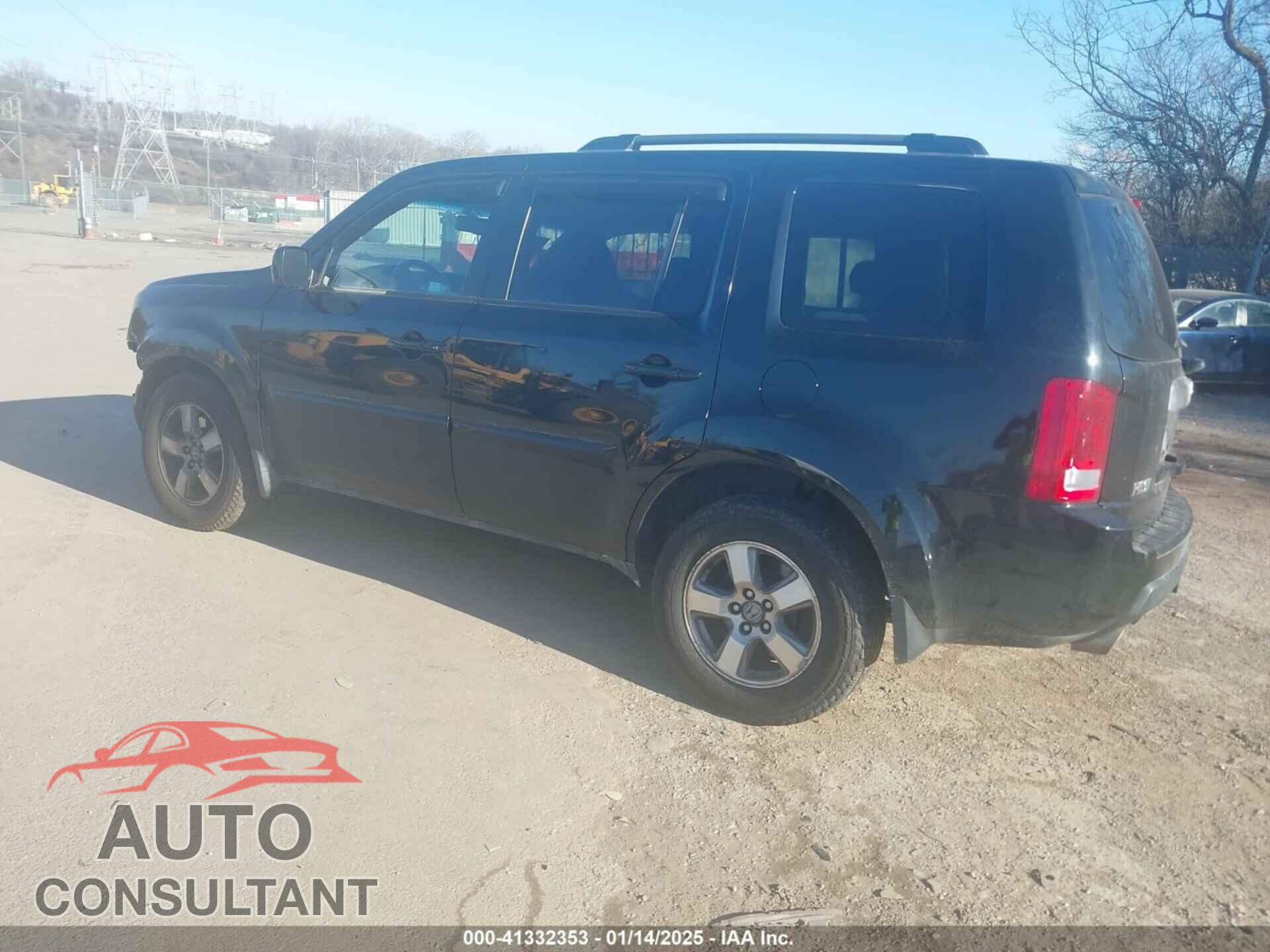 HONDA PILOT 2010 - 5FNYF4H54AB013359