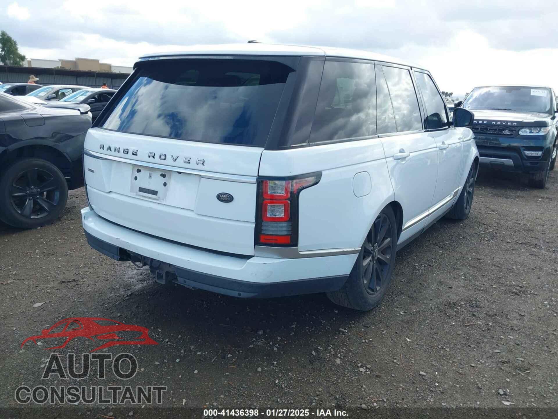 LAND ROVER RANGE ROVER 2013 - SALGS2DF1DA100751