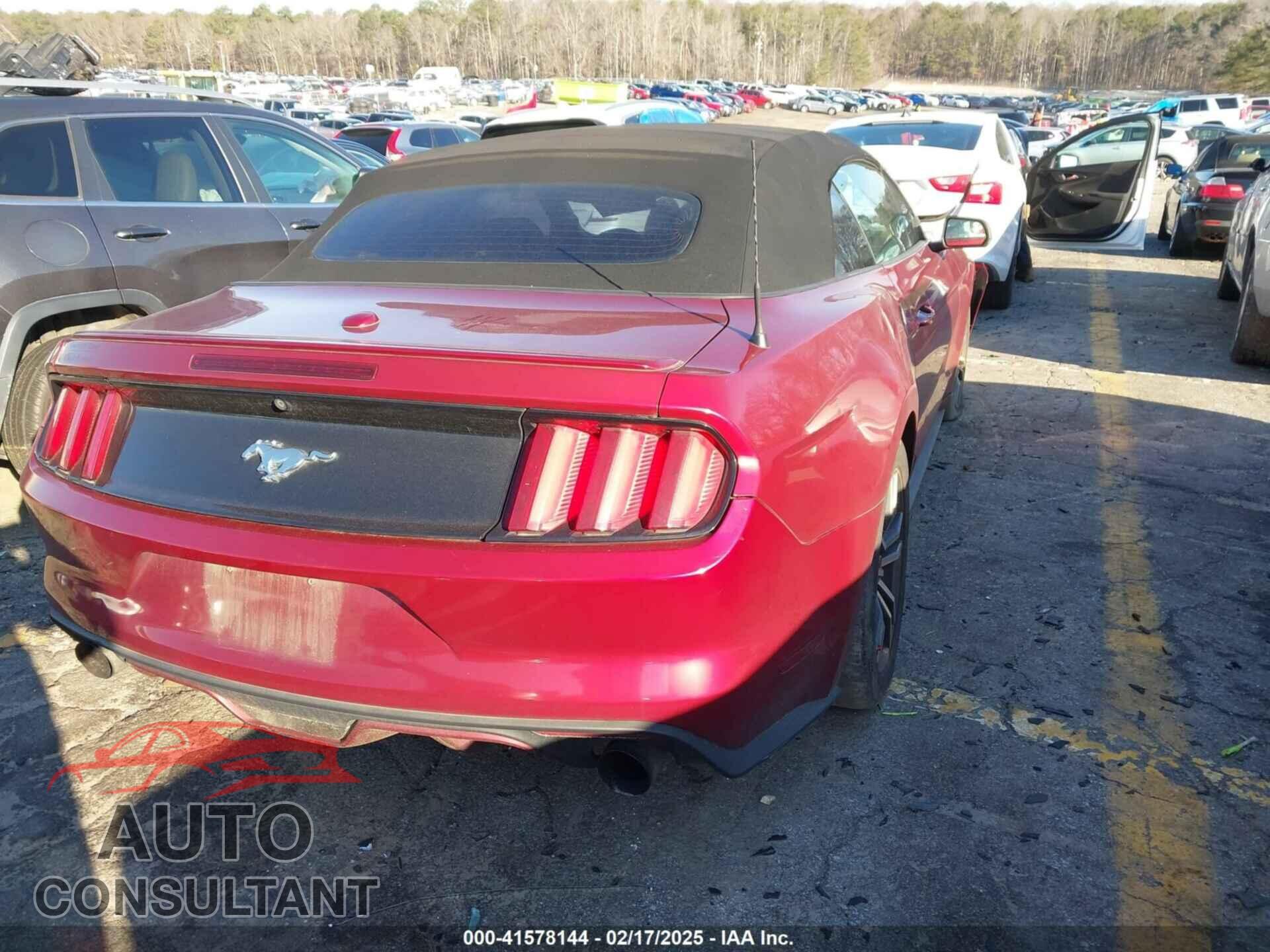 FORD MUSTANG 2016 - 1FATP8UH1G5318686