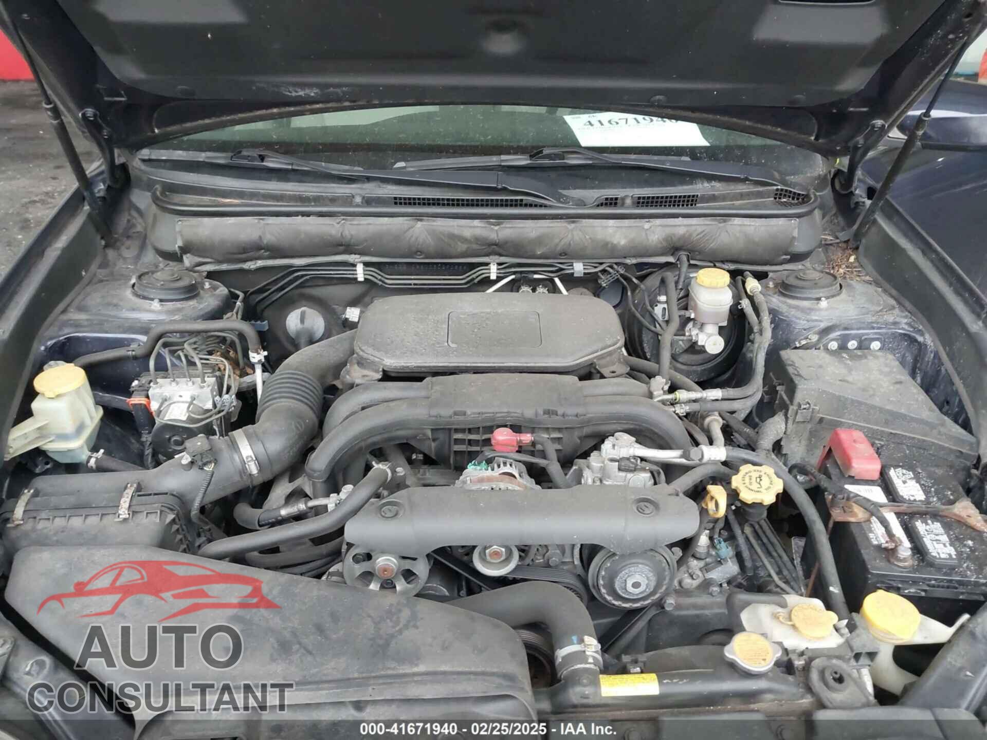 SUBARU LEGACY 2012 - 4S3BMCB6XC3029086