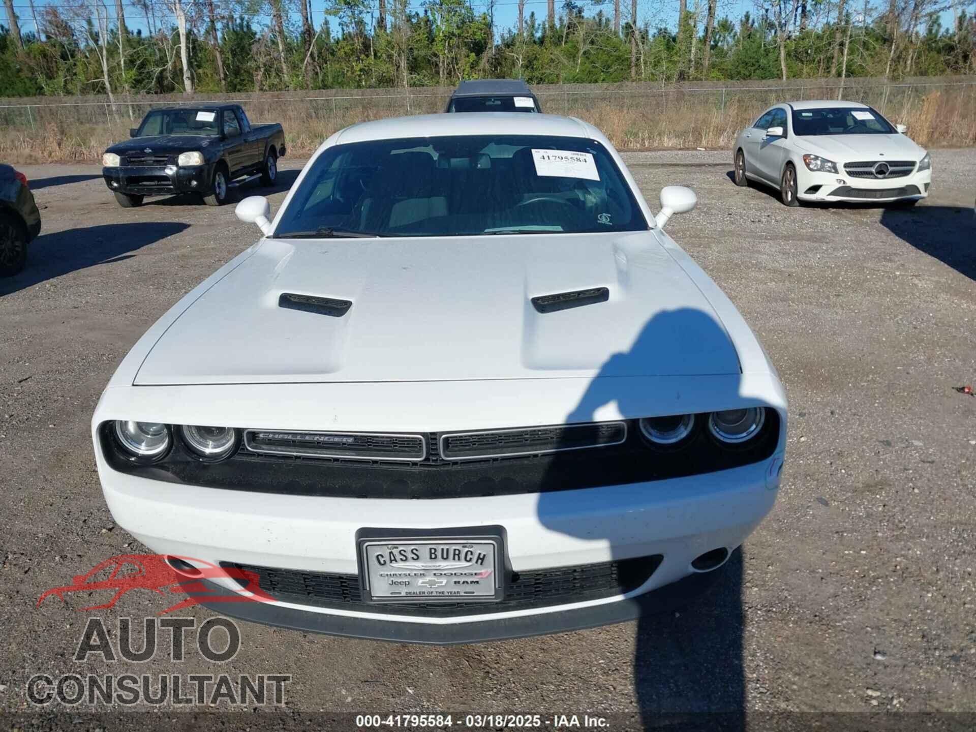 DODGE CHALLENGER 2019 - 2C3CDZAG8KH620552