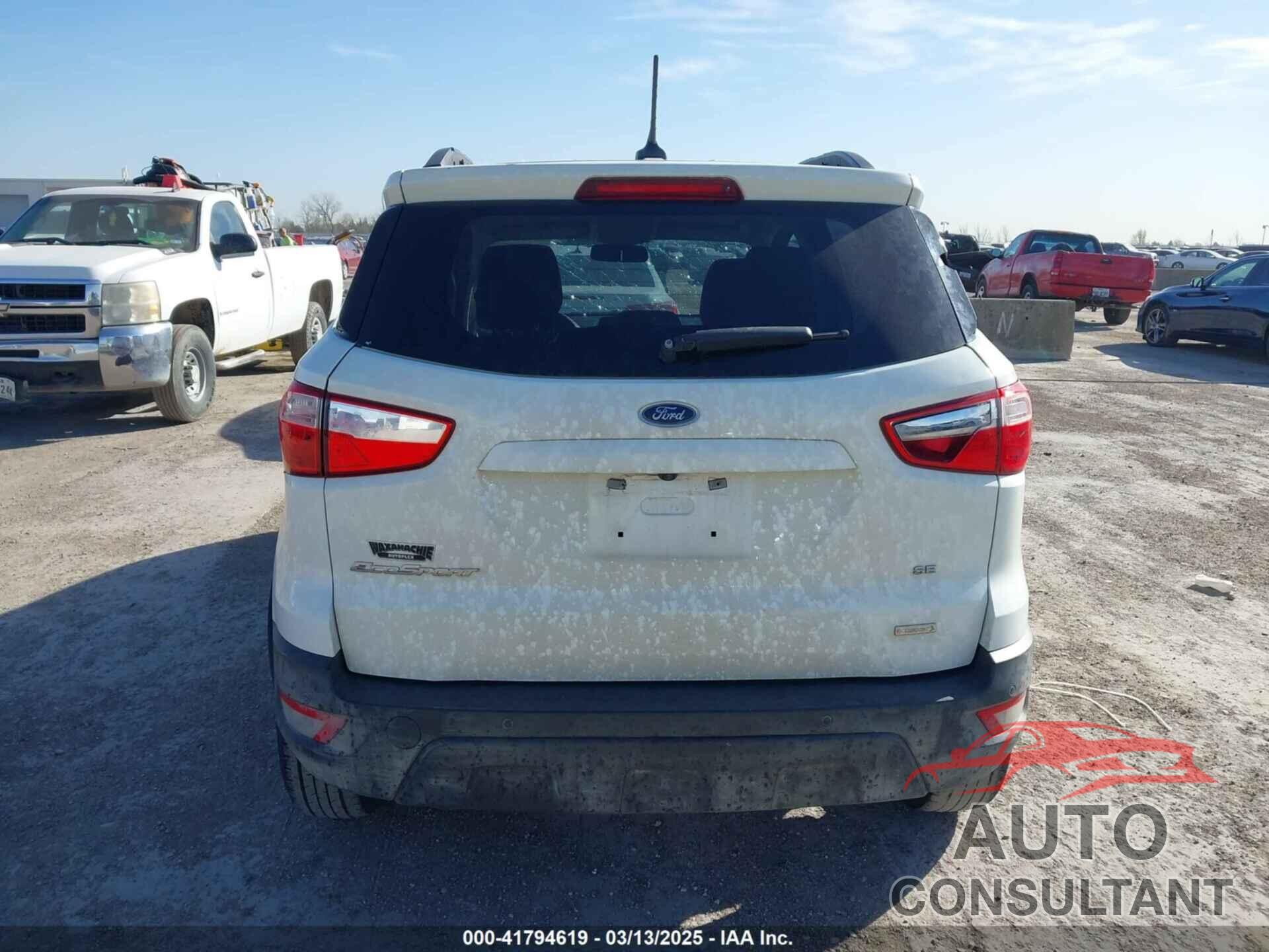FORD ECOSPORT 2019 - MAJ3S2GE7KC277675