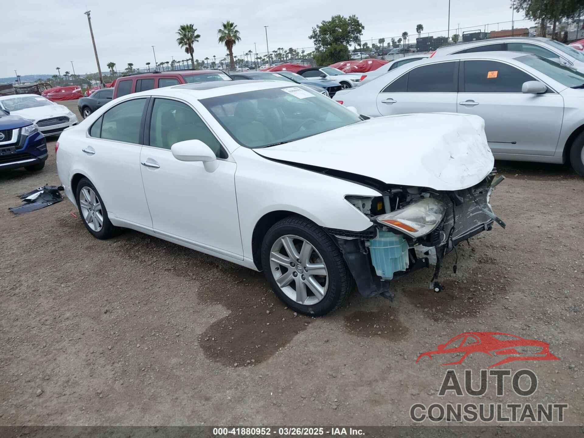 LEXUS ES 350 2009 - JTHBJ46G892338439