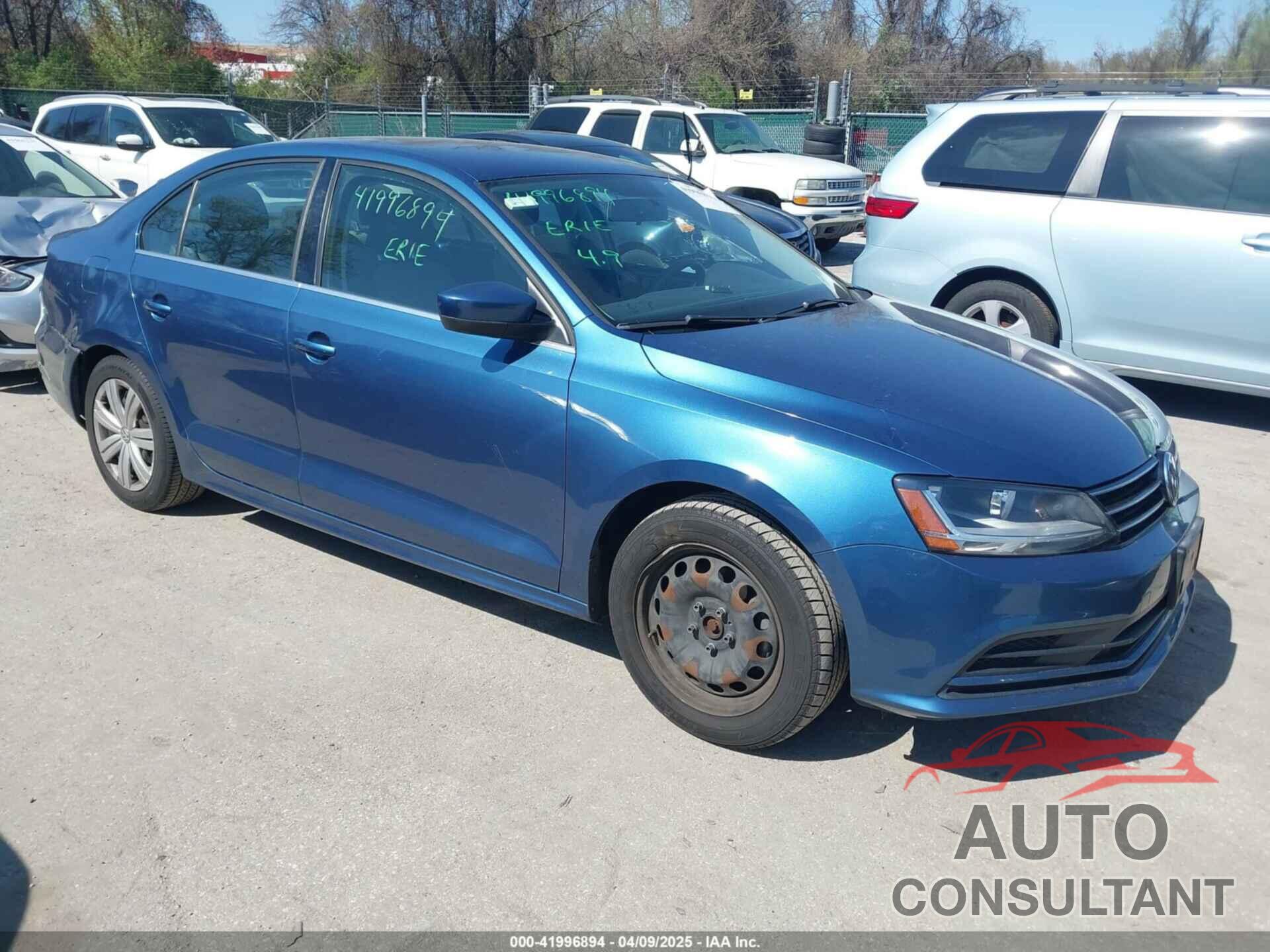 VOLKSWAGEN JETTA 2017 - 3VW2B7AJ6HM213740