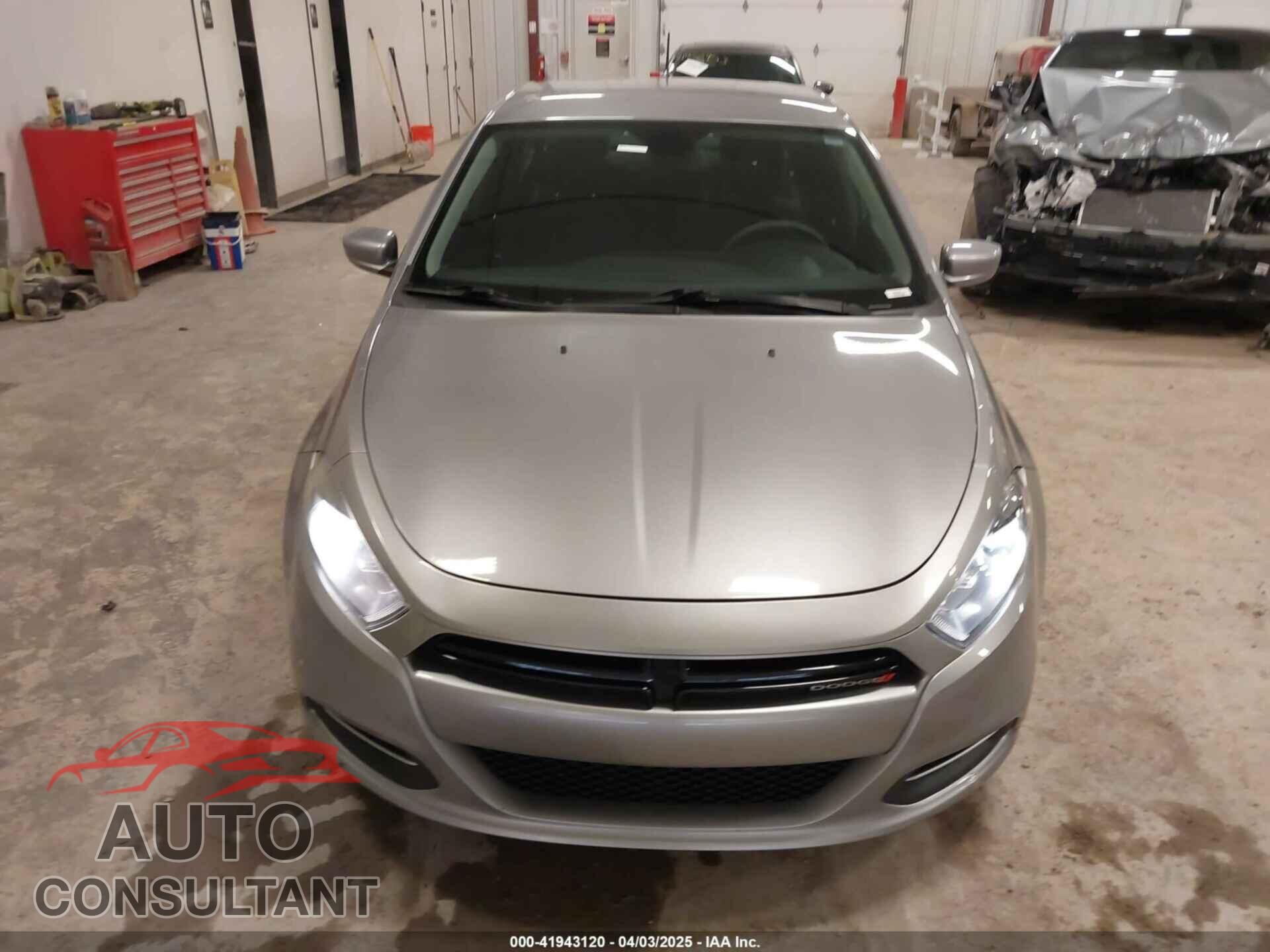 DODGE DART 2015 - 1C3CDFBBXFD378044